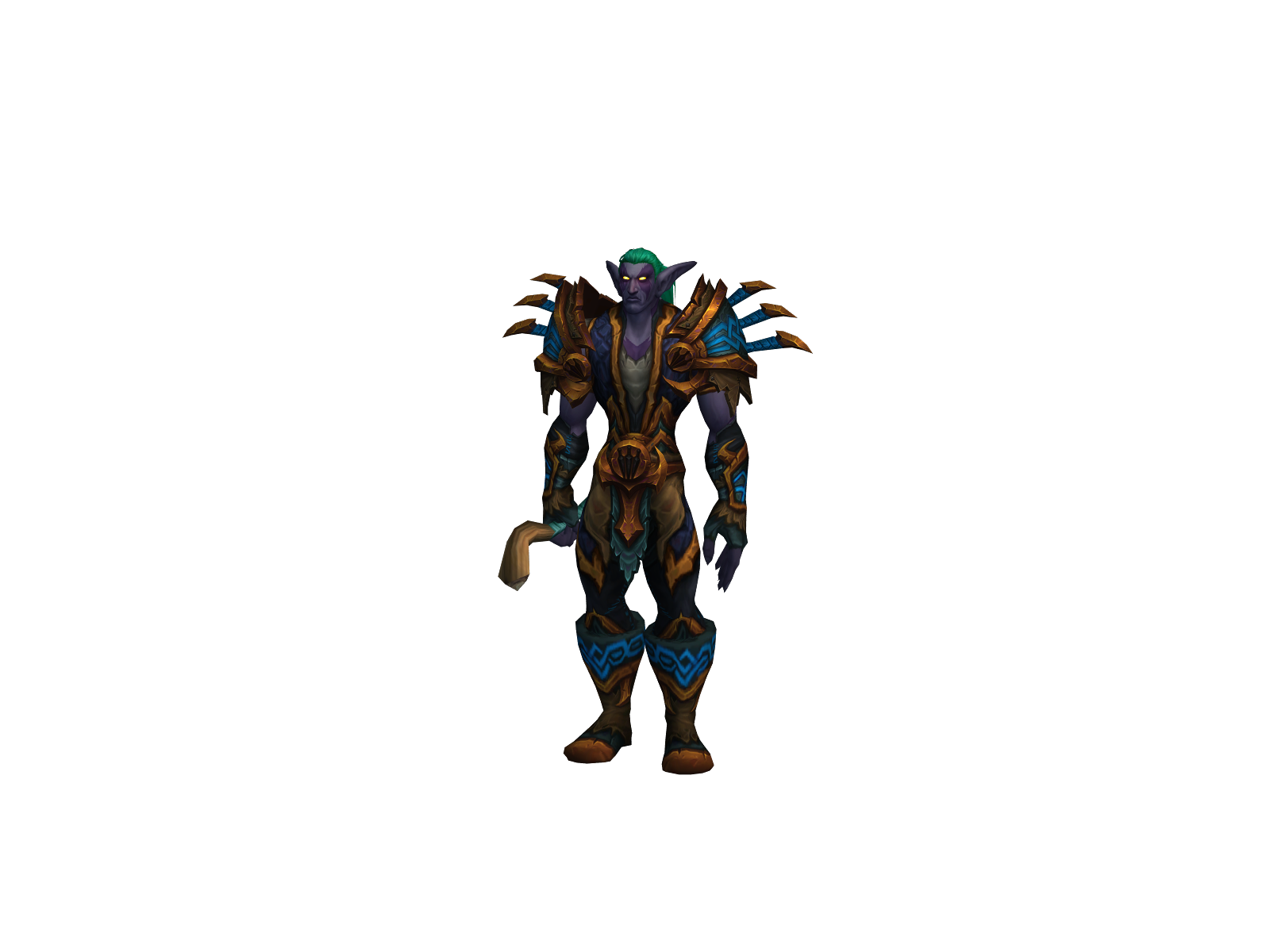 Holt 3D character render