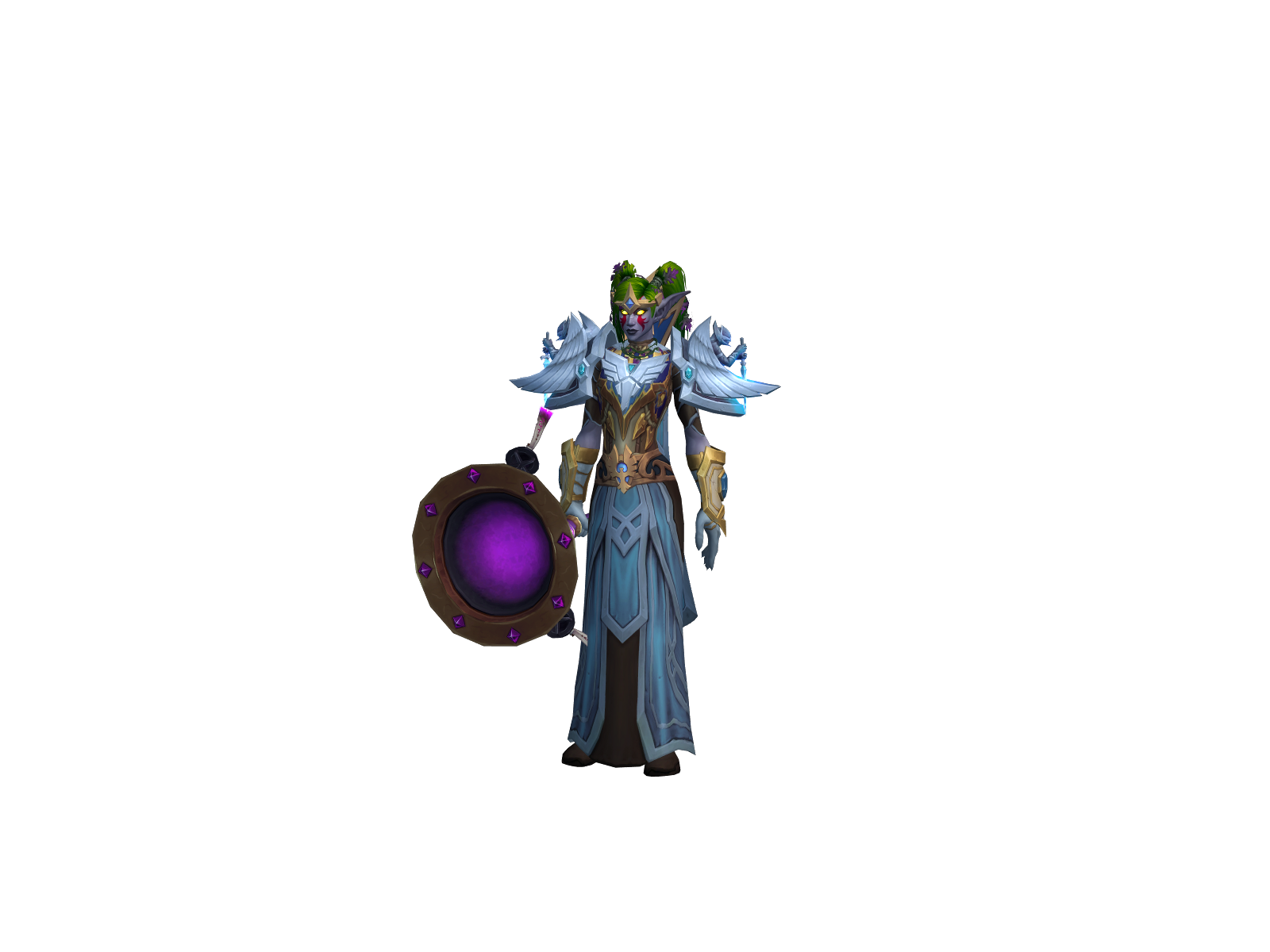 Soùlsista 3D character render