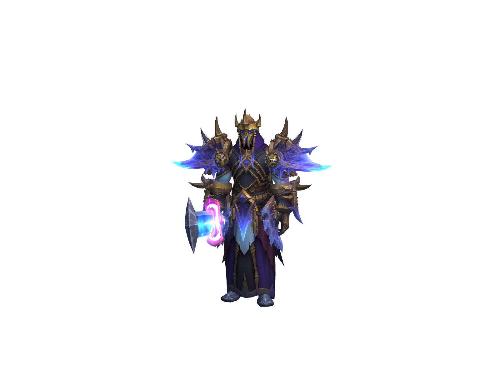Daizwrought 3D character render