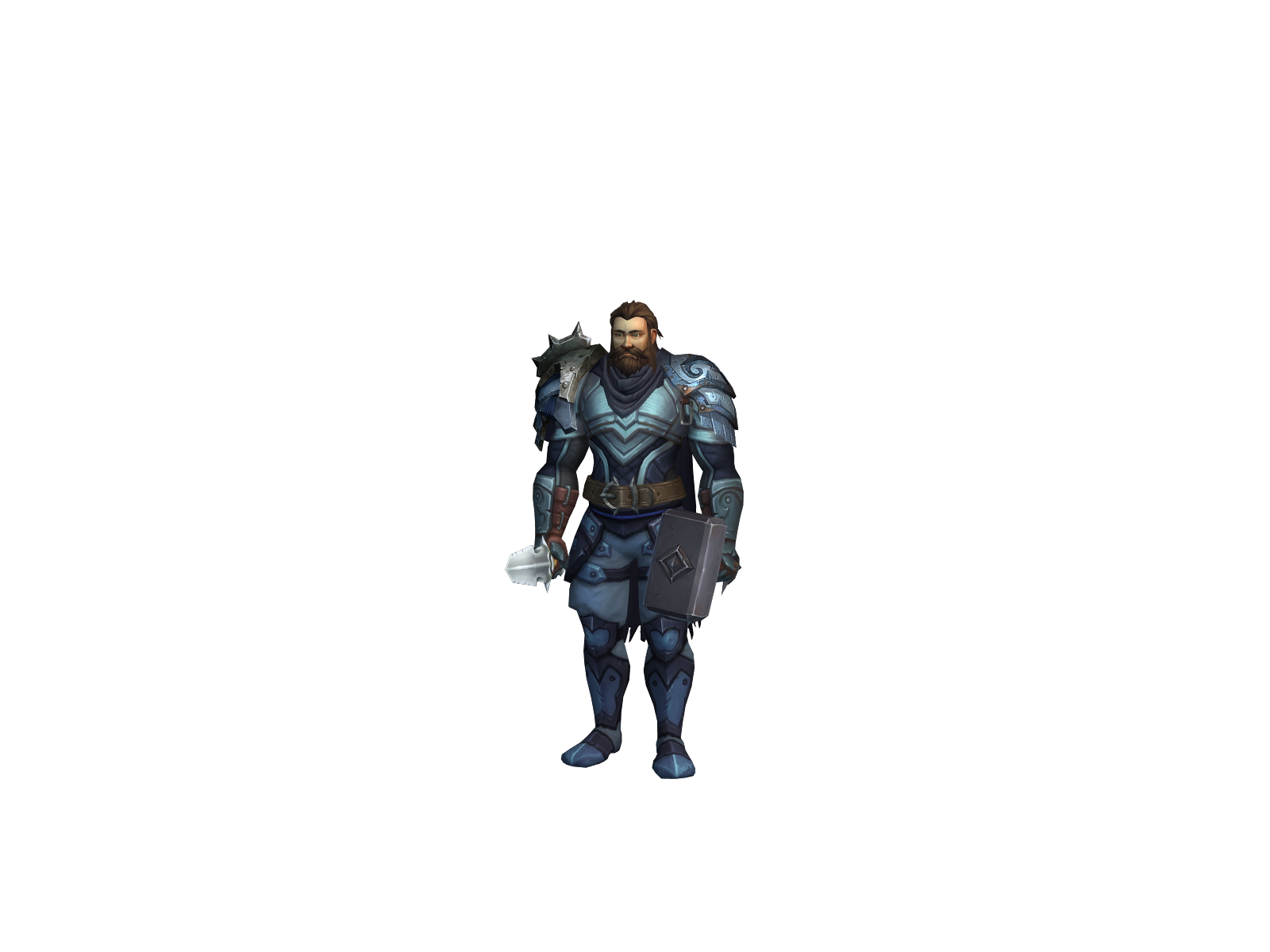 Peeber 3D character render