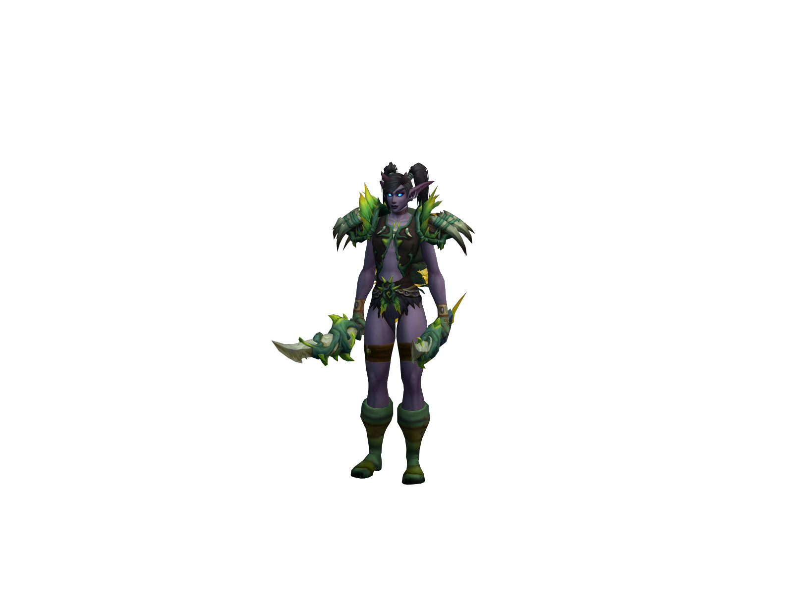 Lassaenna 3D character render