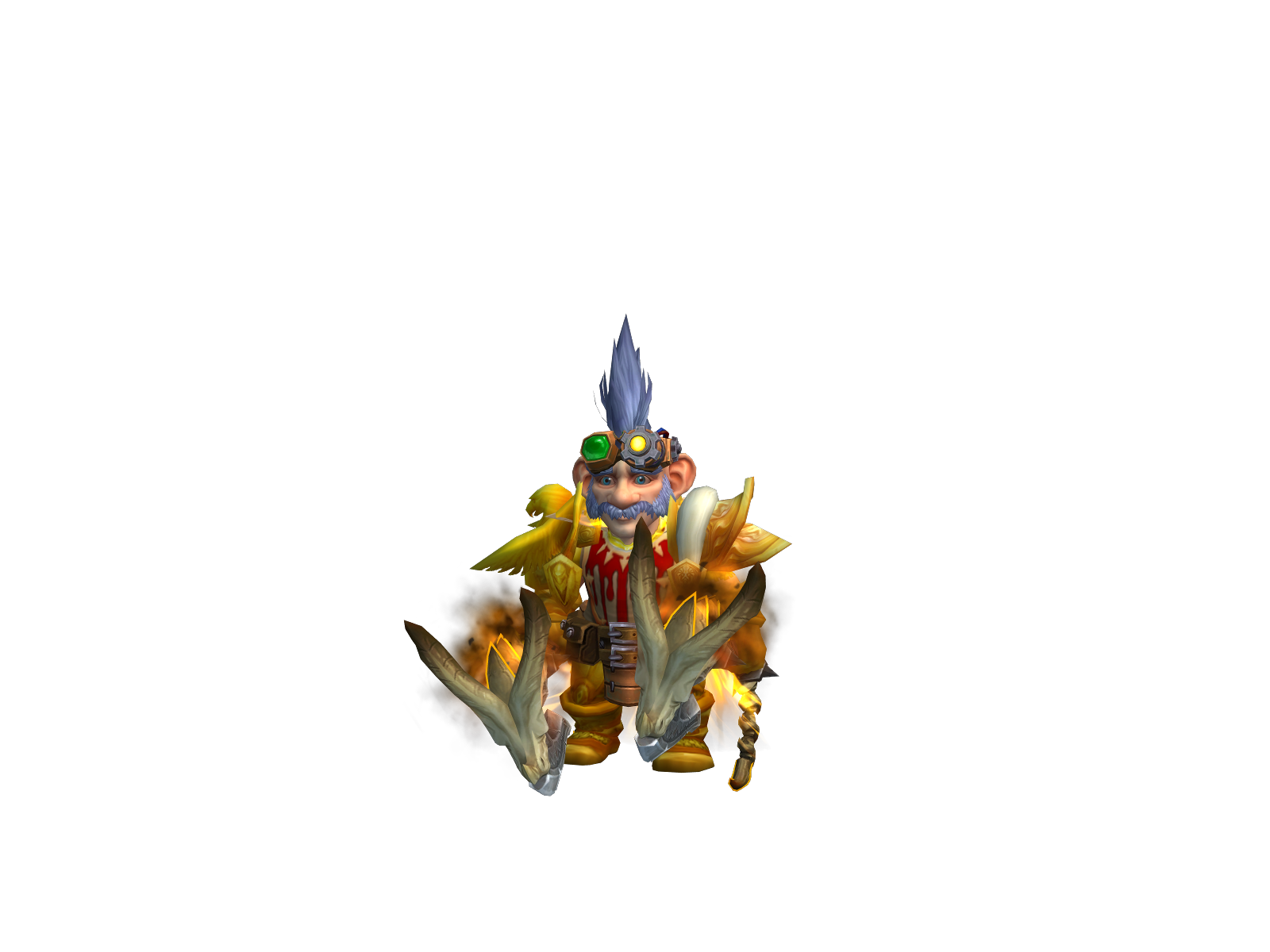 Sprocker 3D character render