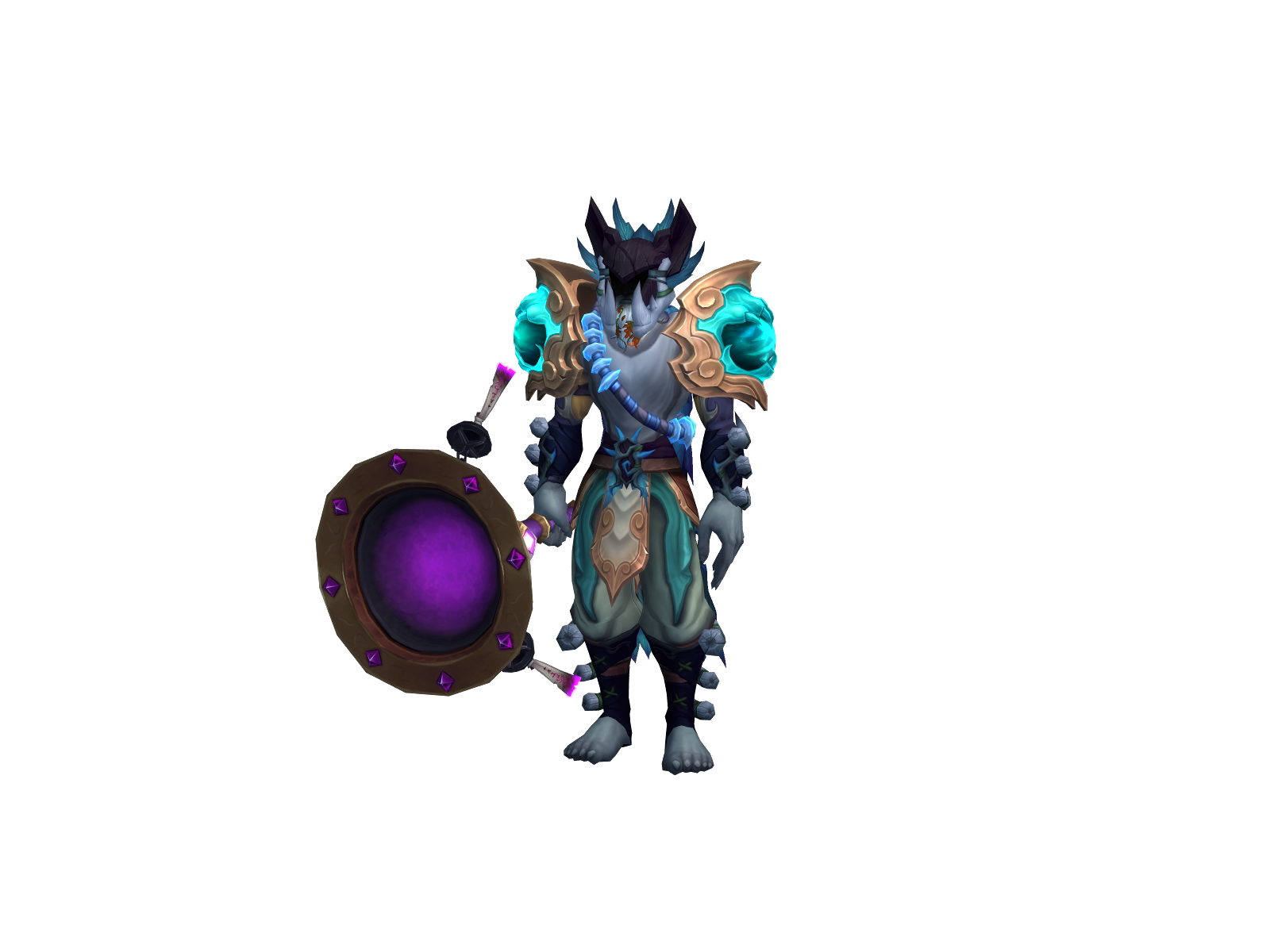 Kalonk 3D character render