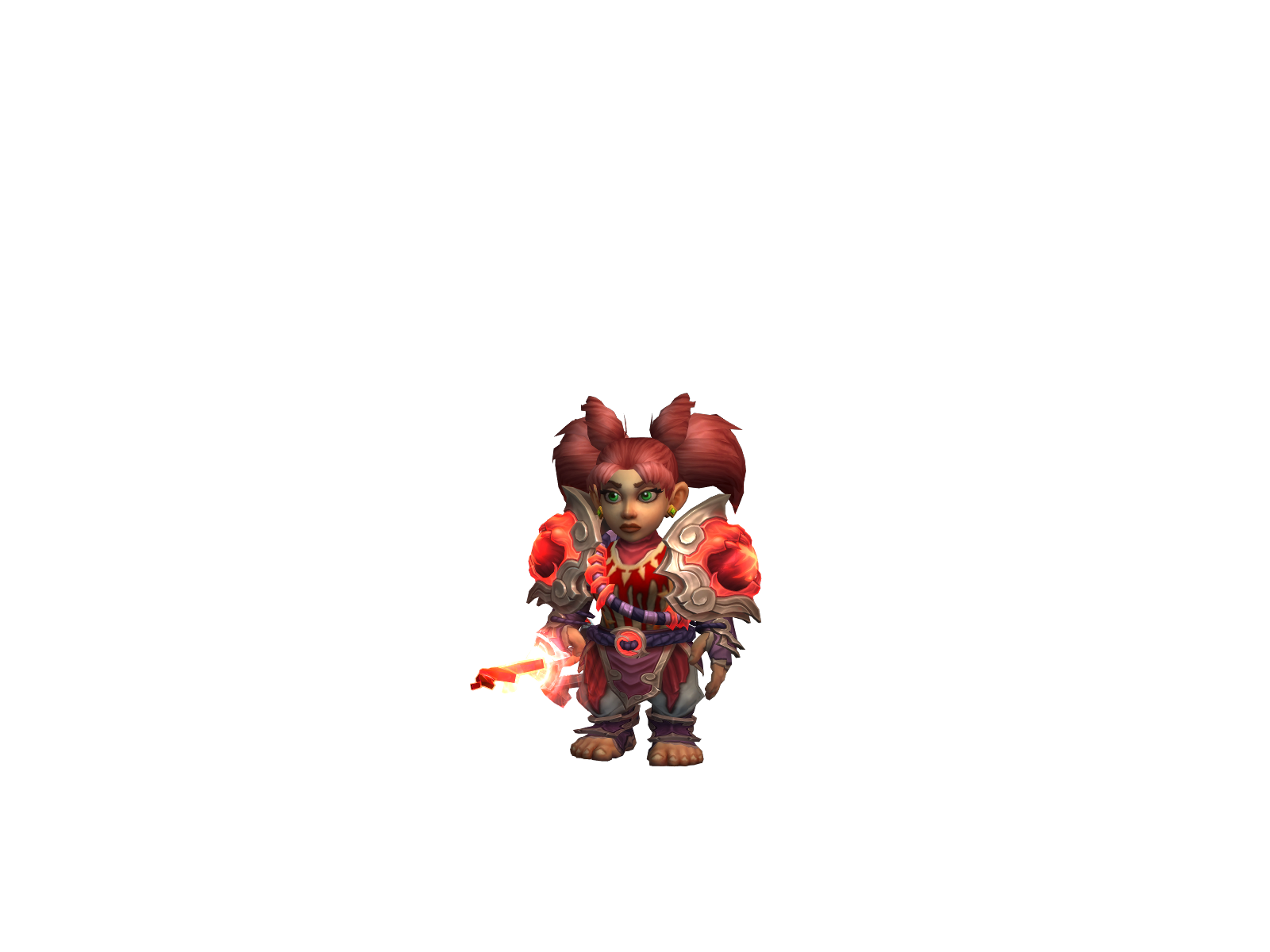 Obstxcletwo 3D character render