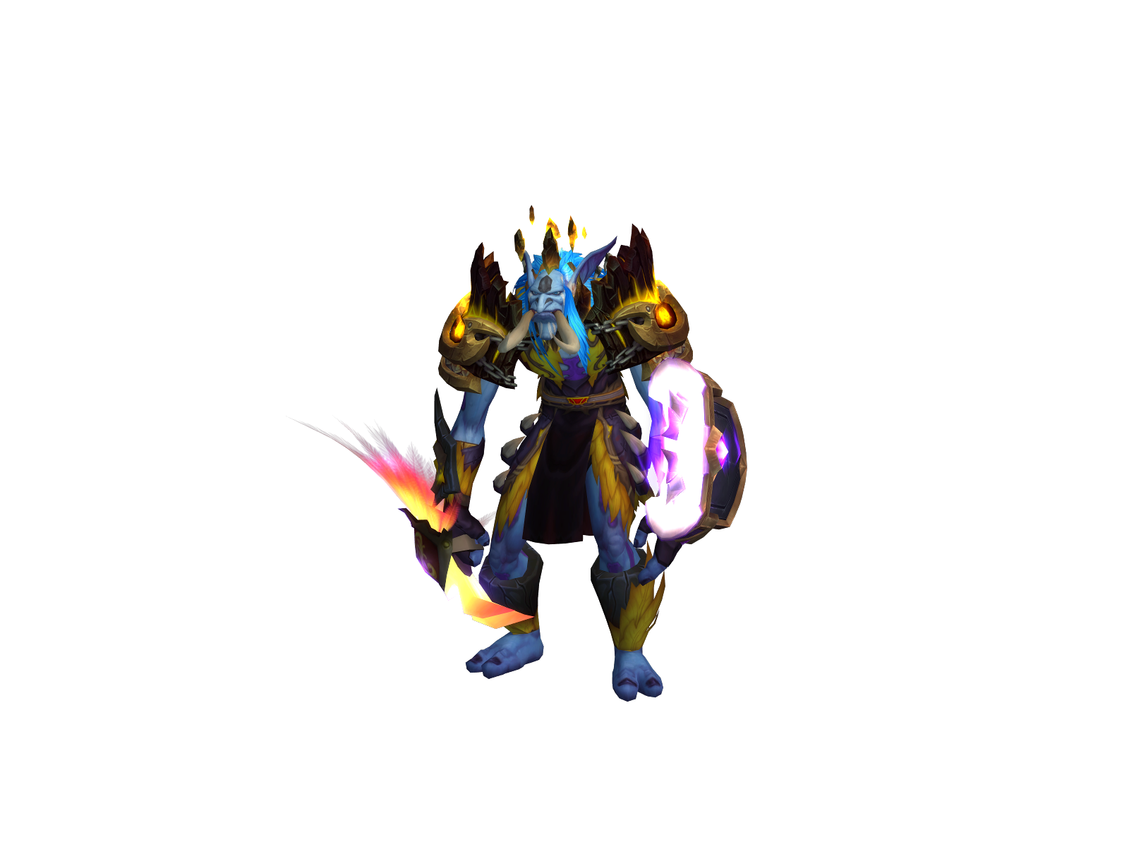 Bombaclatts 3D character render