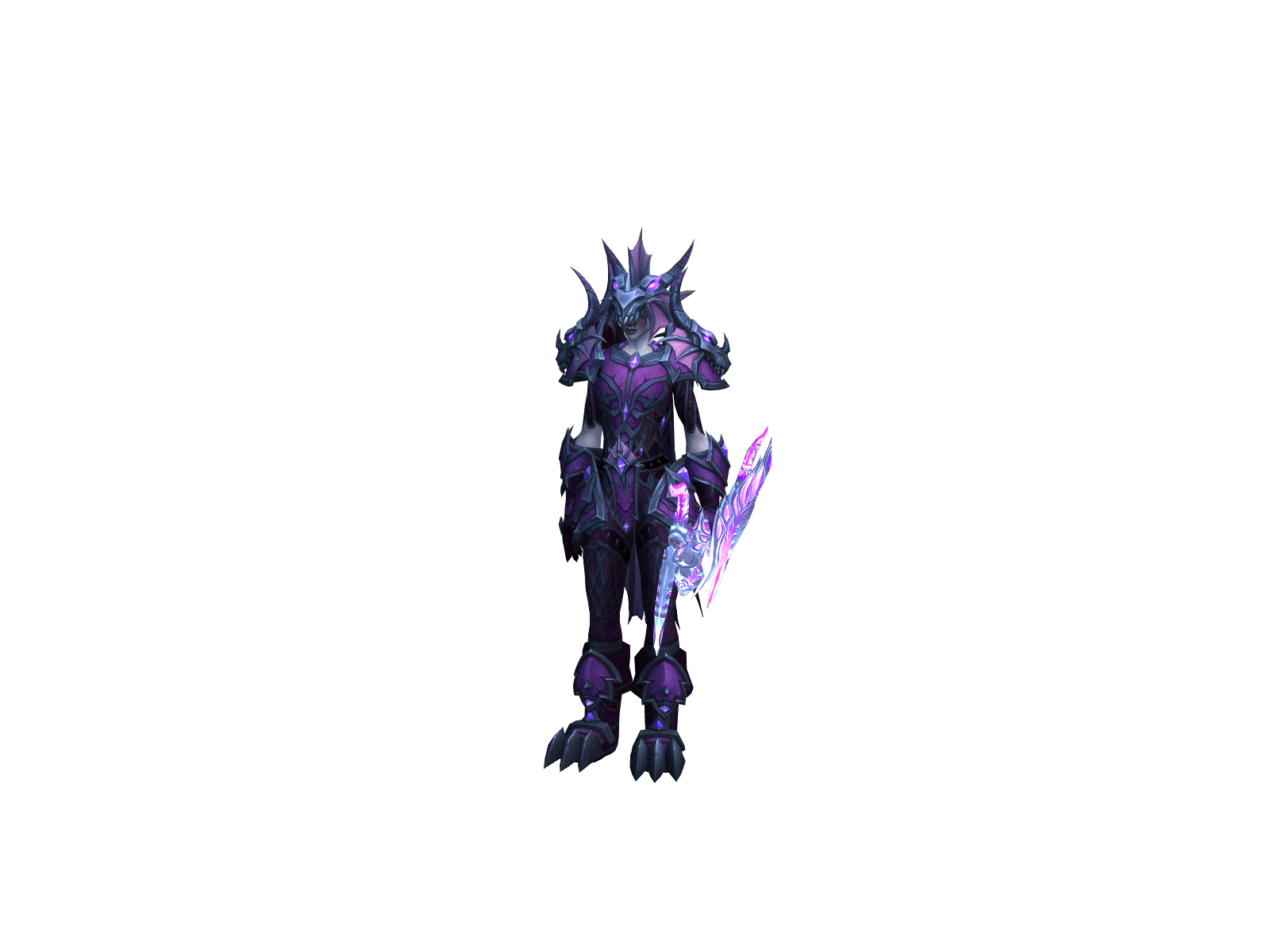 Whiteharte 3D character render