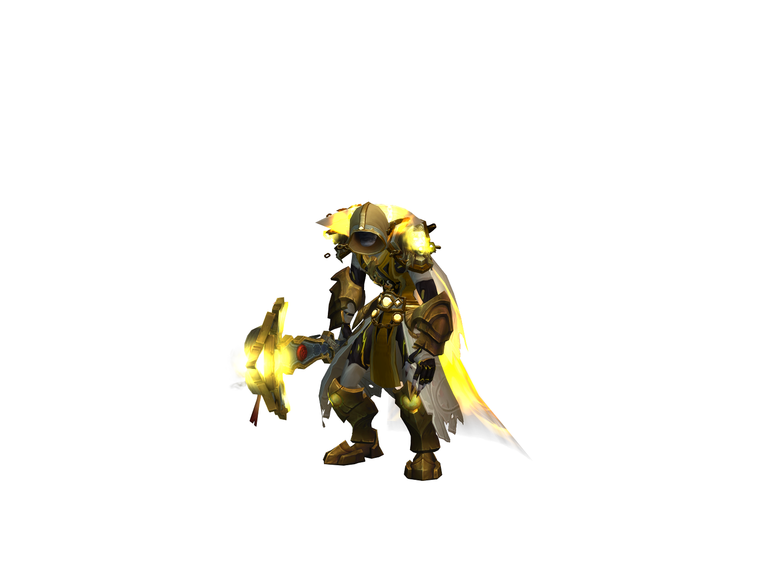 Foursaken 3D character render