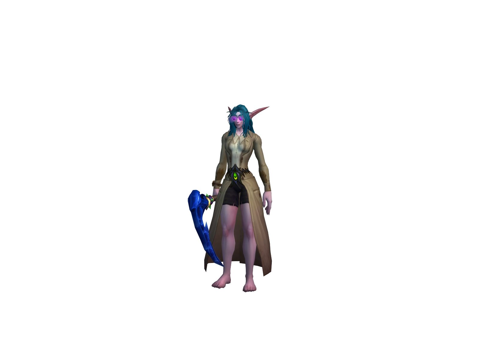 Holyspells 3D character render