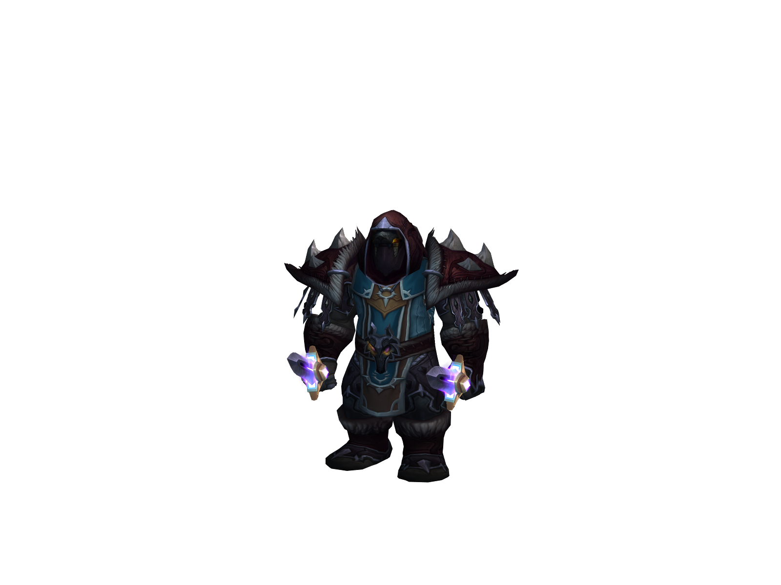 Tadersalad 3D character render