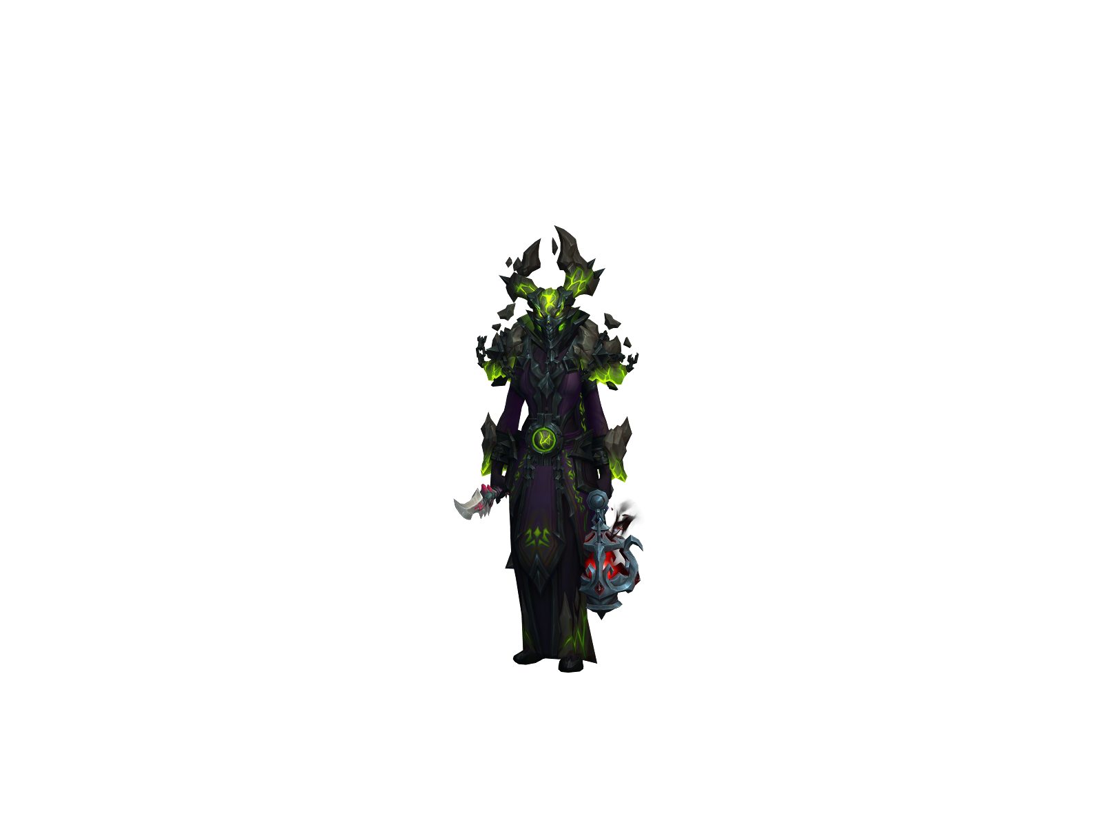Cillina 3D character render