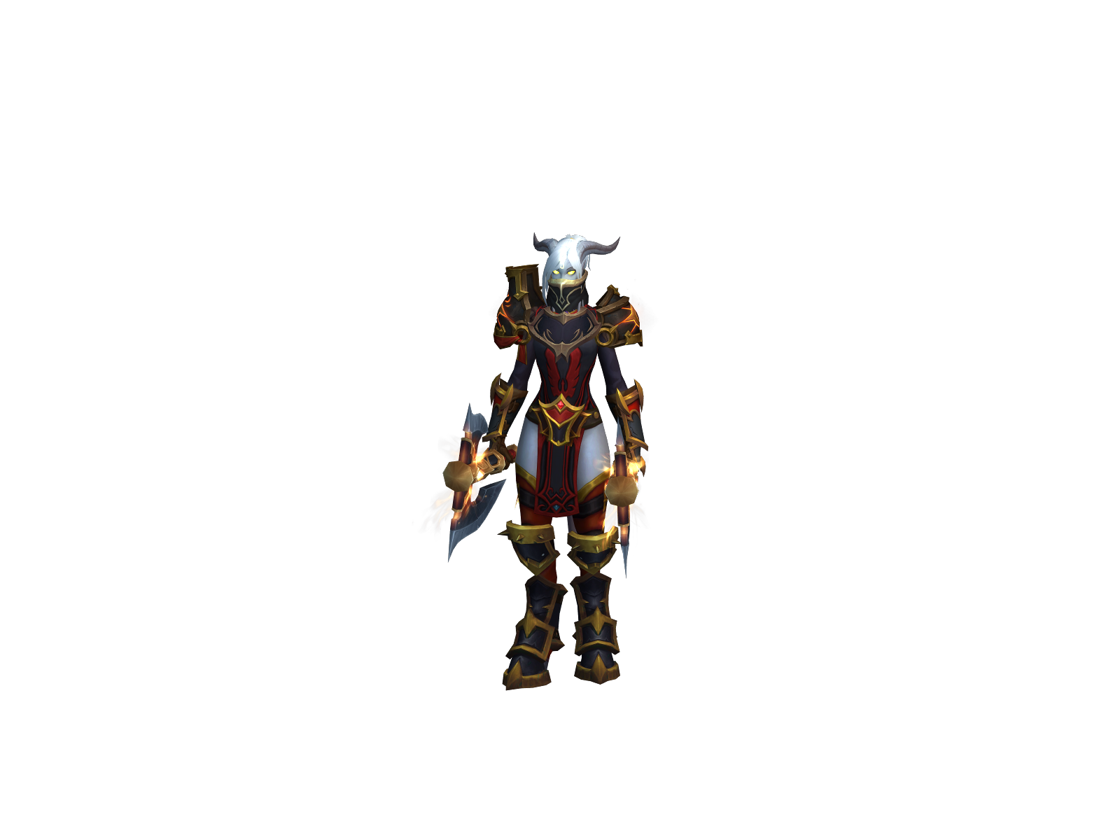 Azermath 3D character render