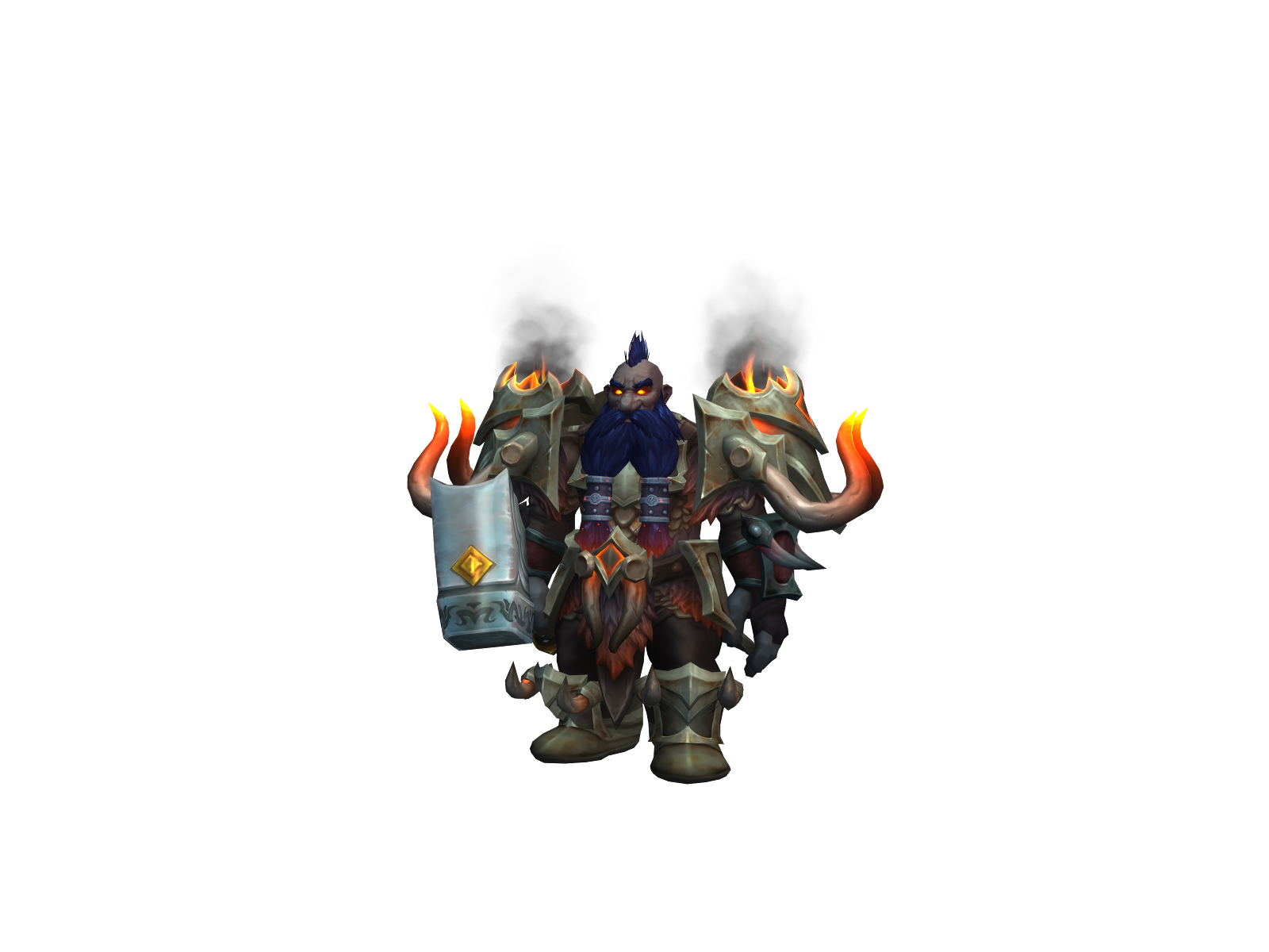 Quarterthor 3D character render