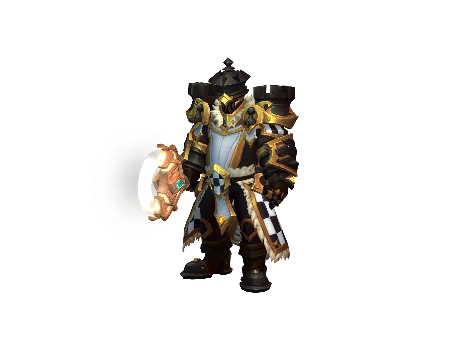 Crong 3D character render
