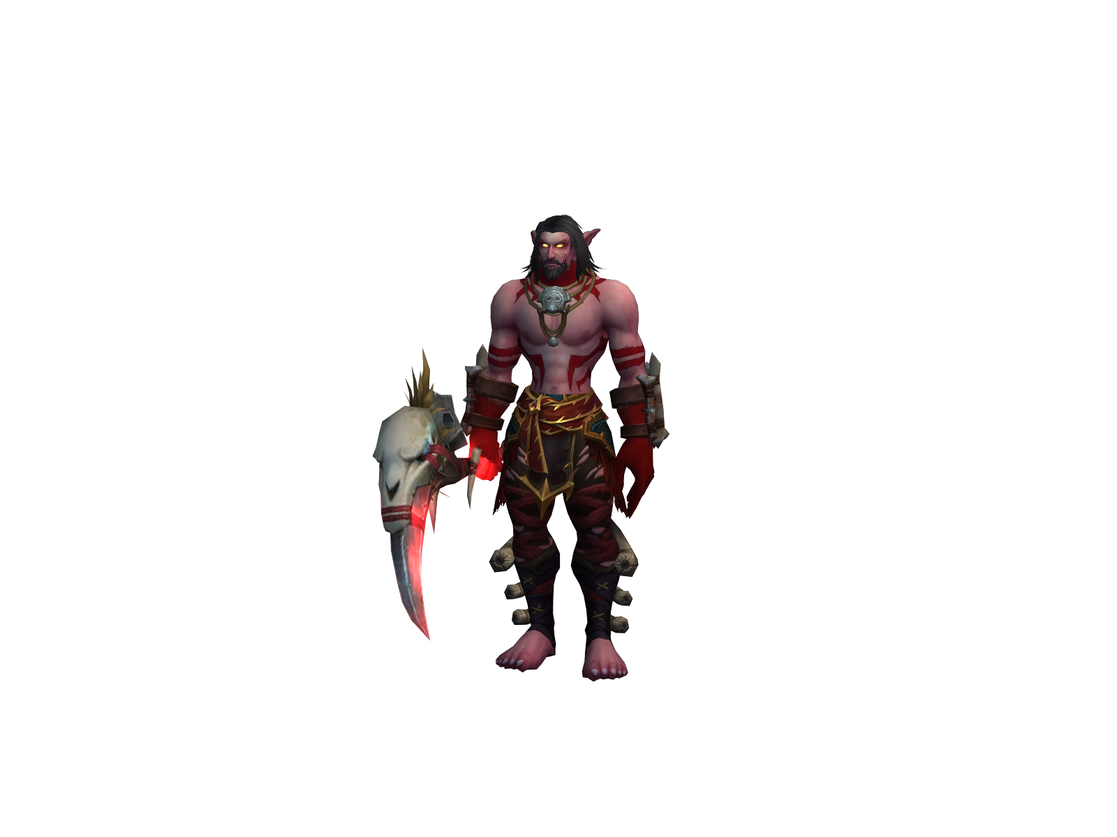 Rippah 3D character render