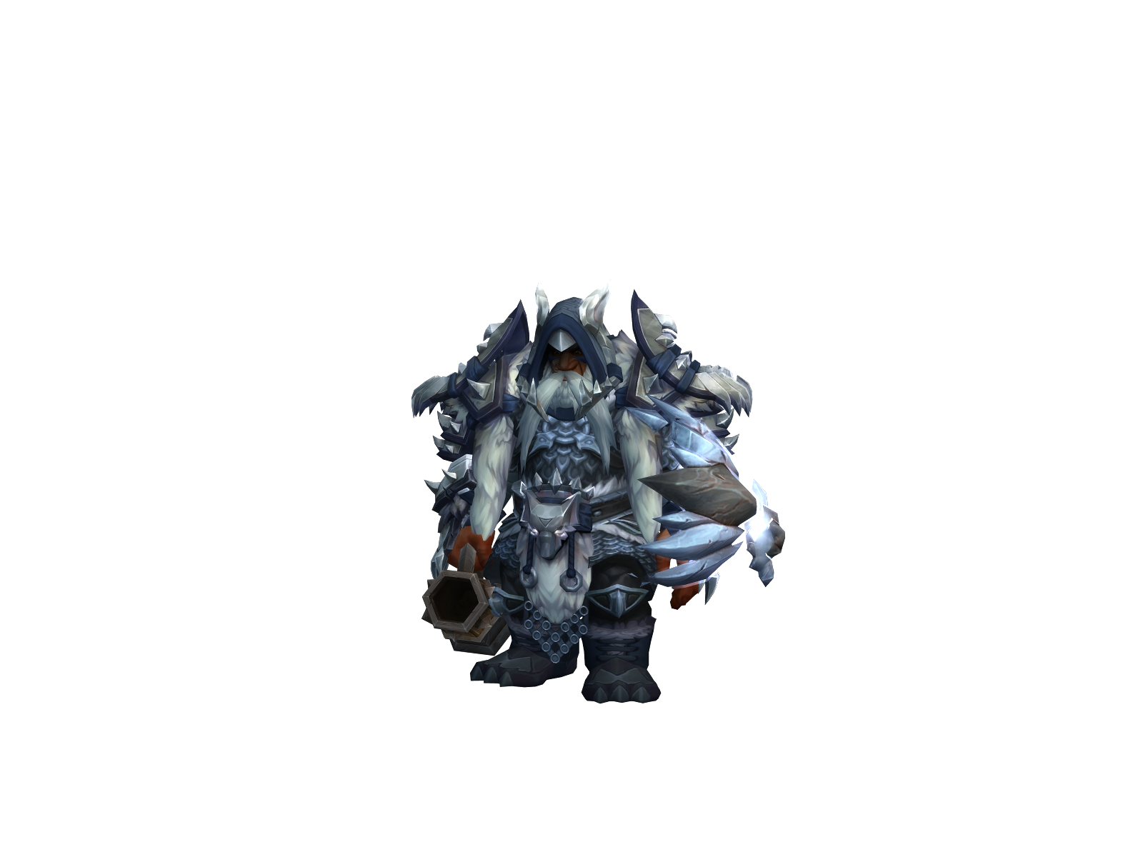 Gromthi 3D character render
