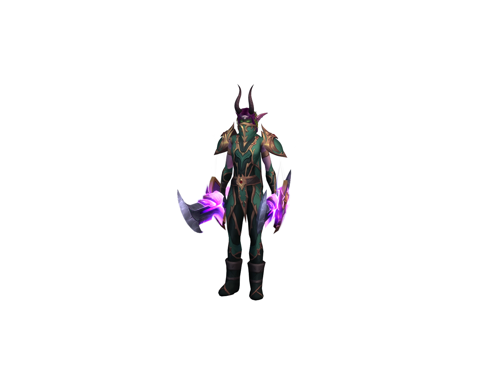 Grimorafel 3D character render