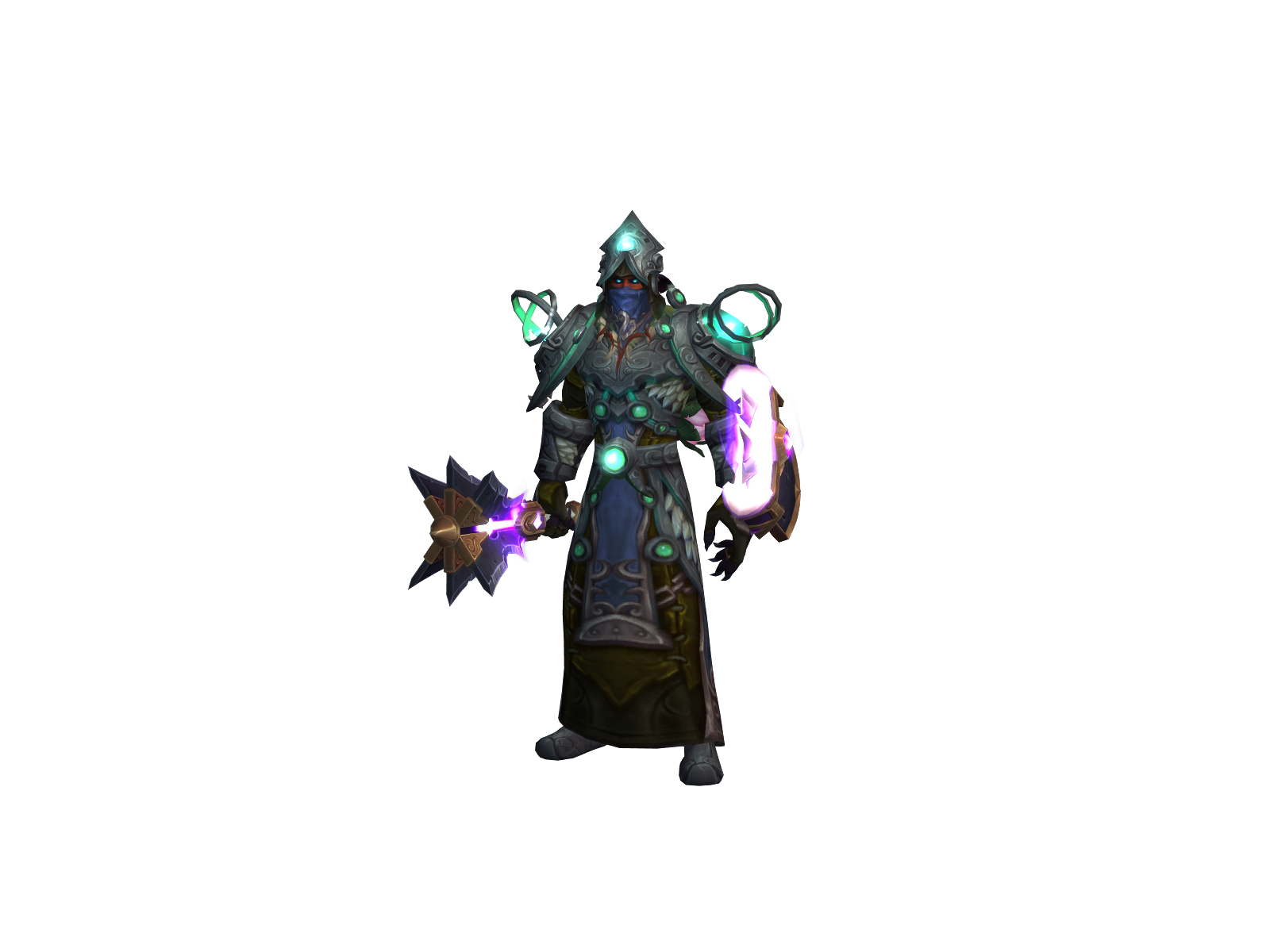 Louds 3D character render
