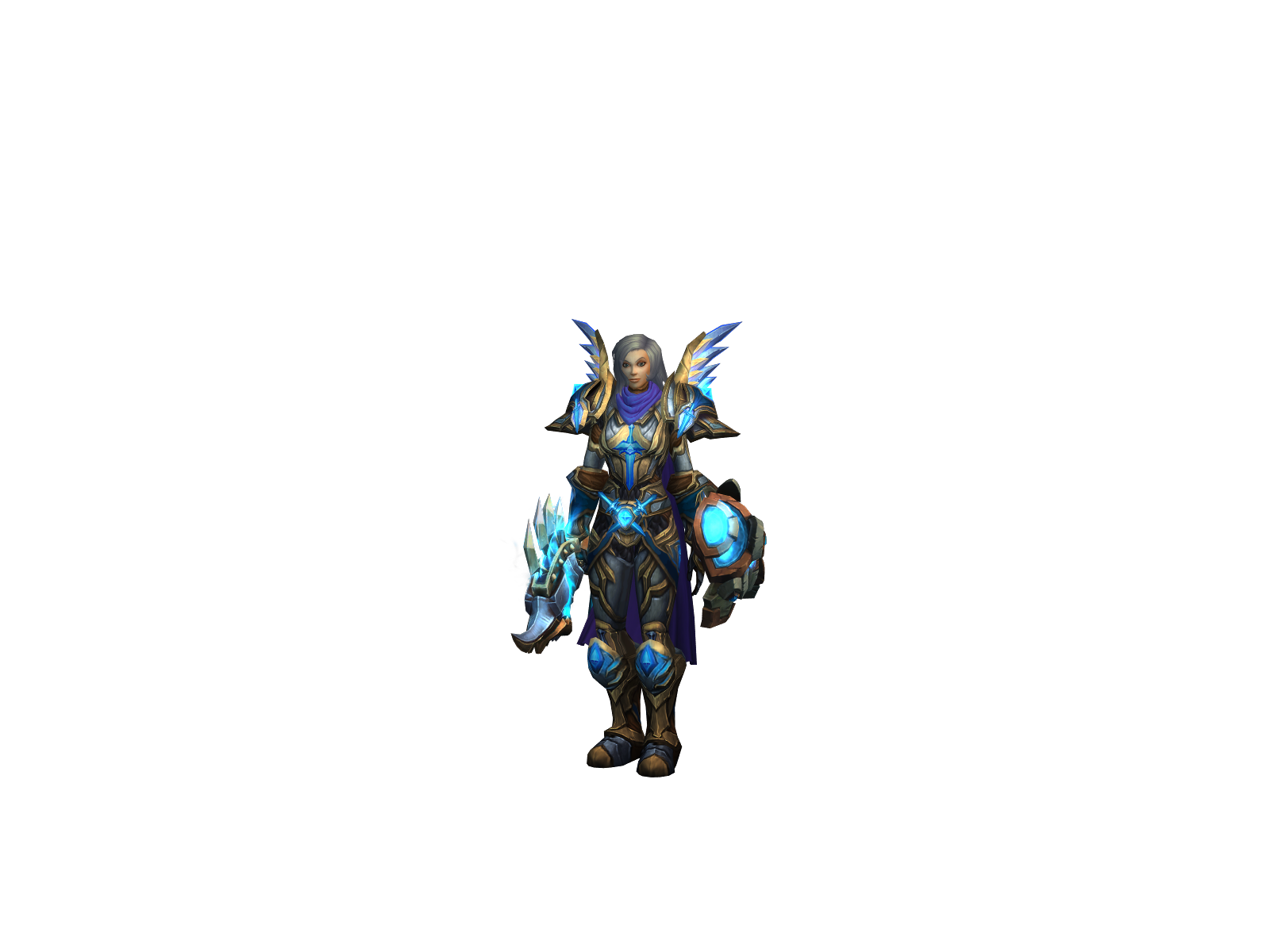 Seresu 3D character render