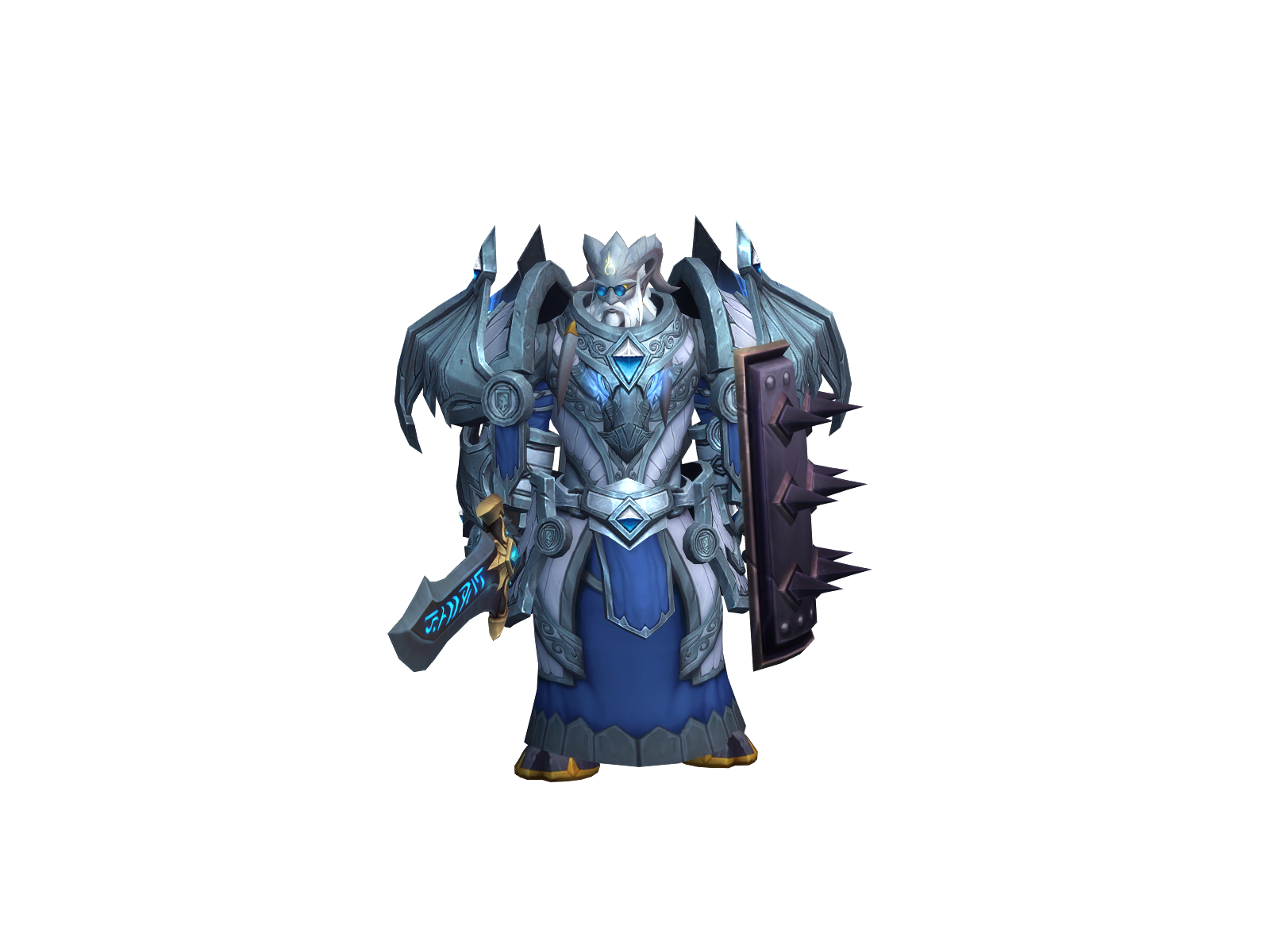 Demicrius 3D character render