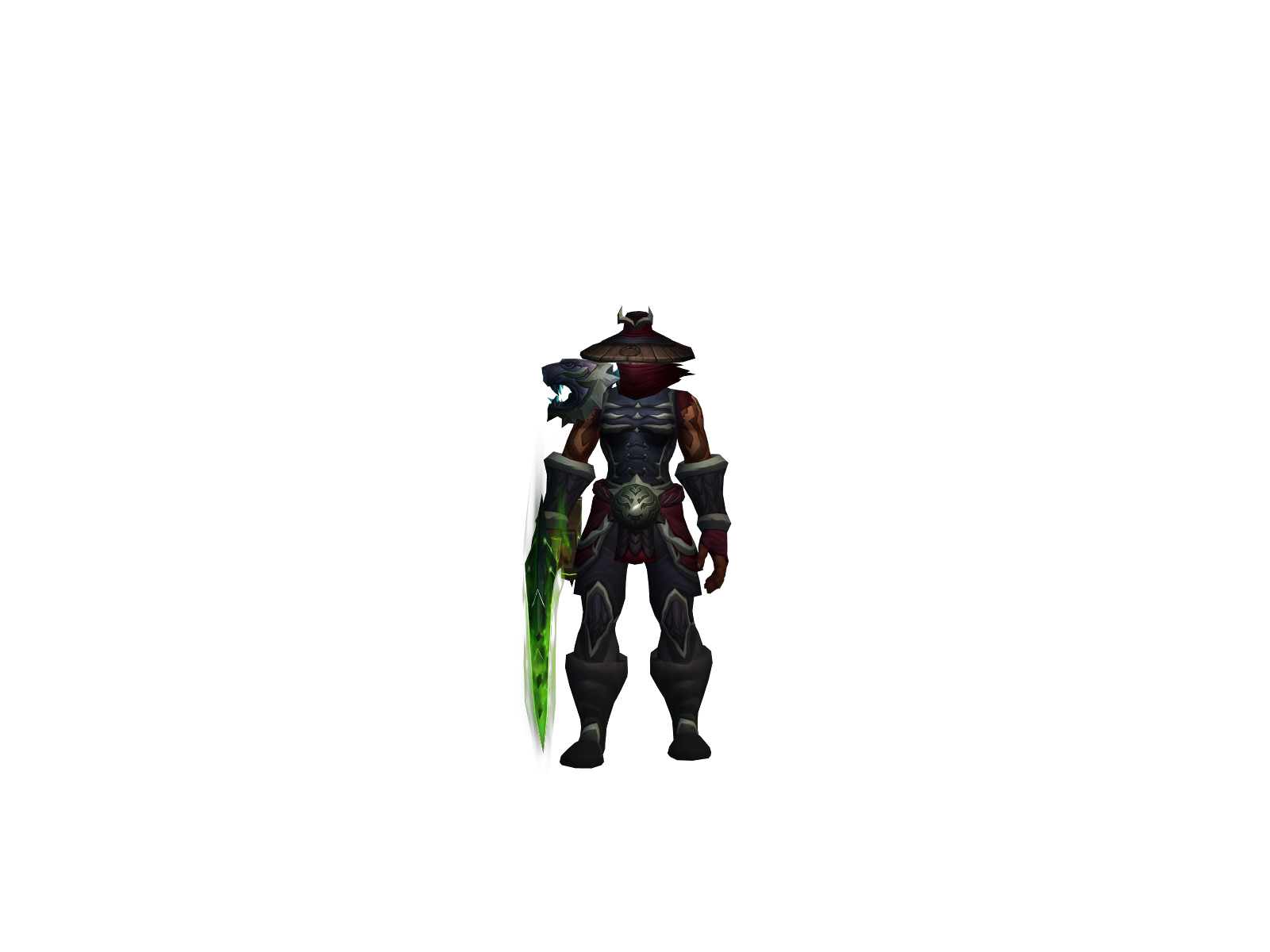Strawfist 3D character render