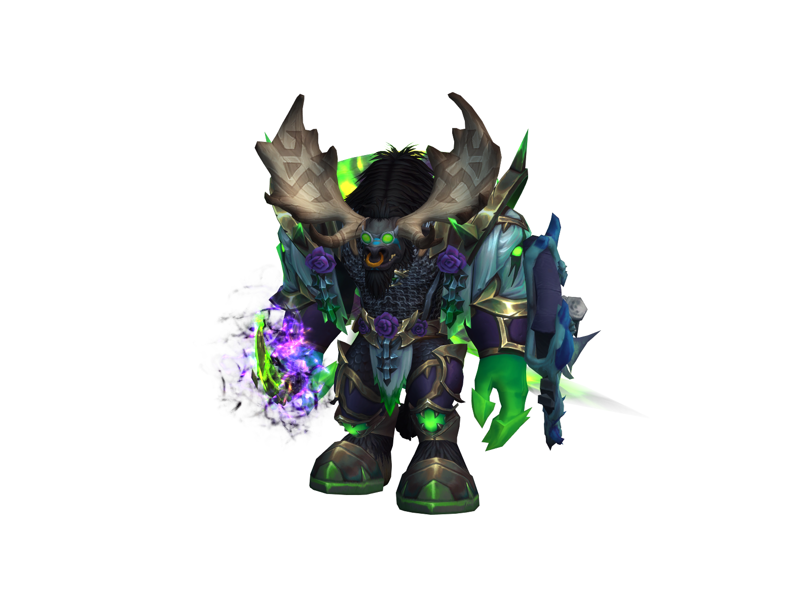 Bulltron 3D character render