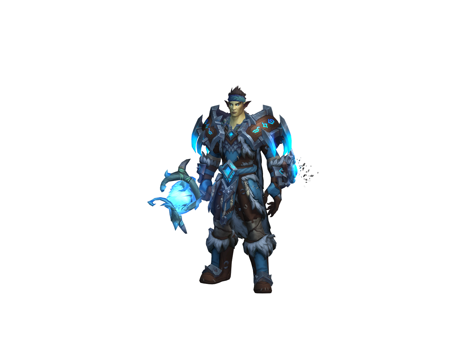 Aureald 3D character render