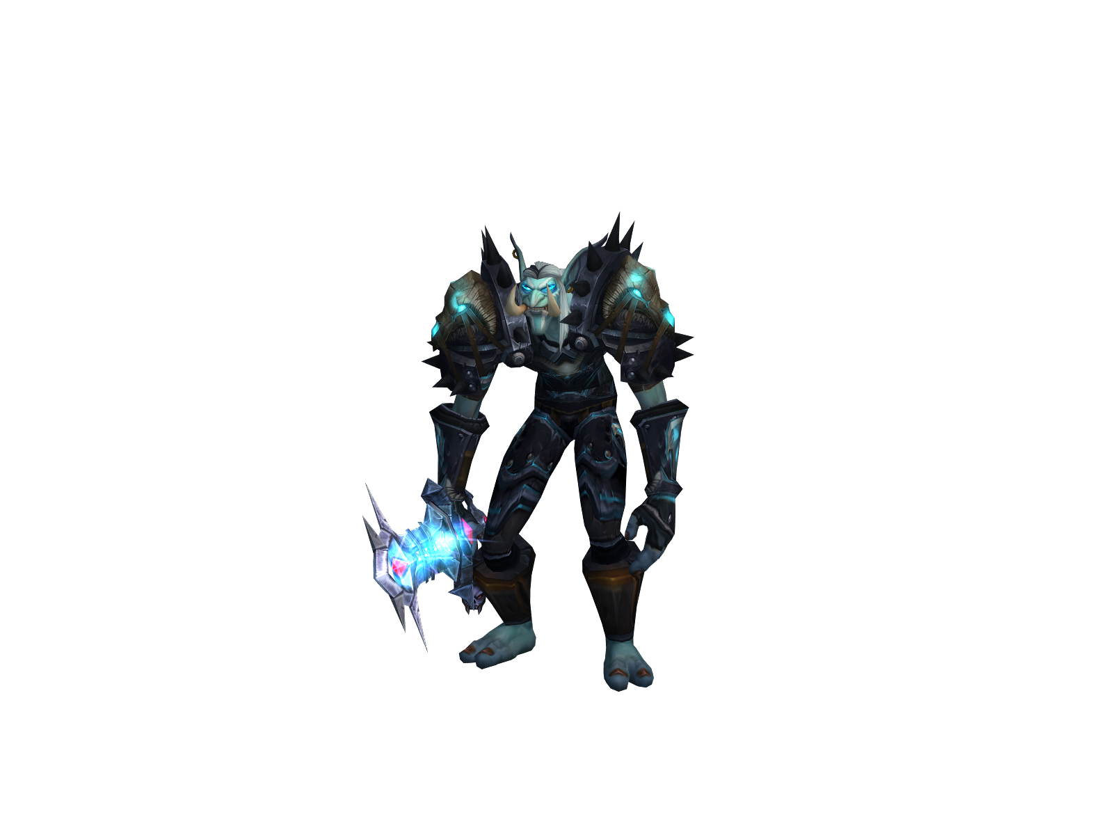 Soularius 3D character render