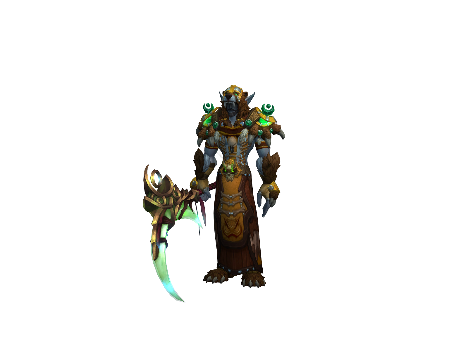 Grimshade 3D character render