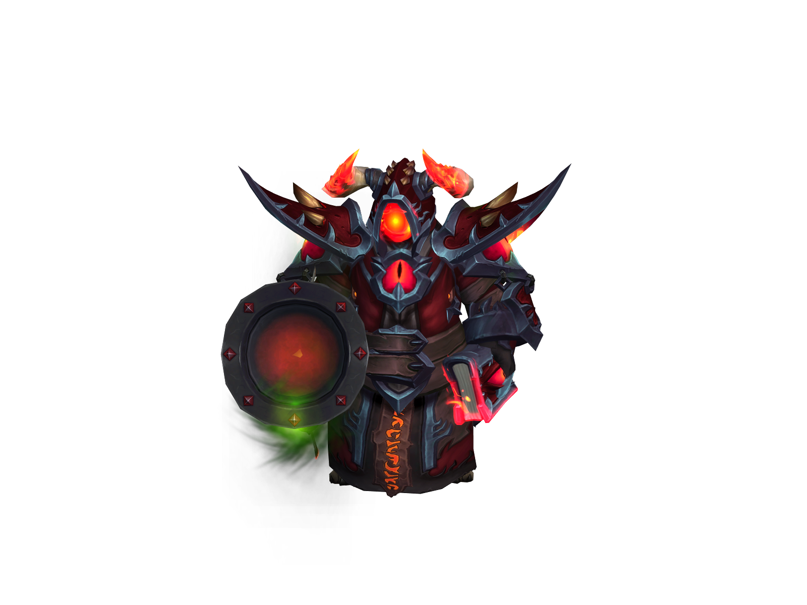Damppact 3D character render