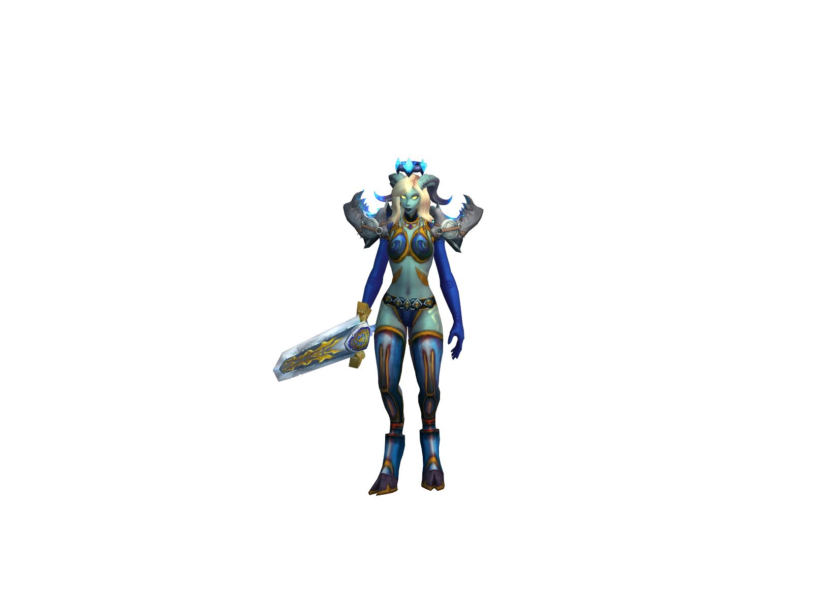 Darkhaze 3D character render