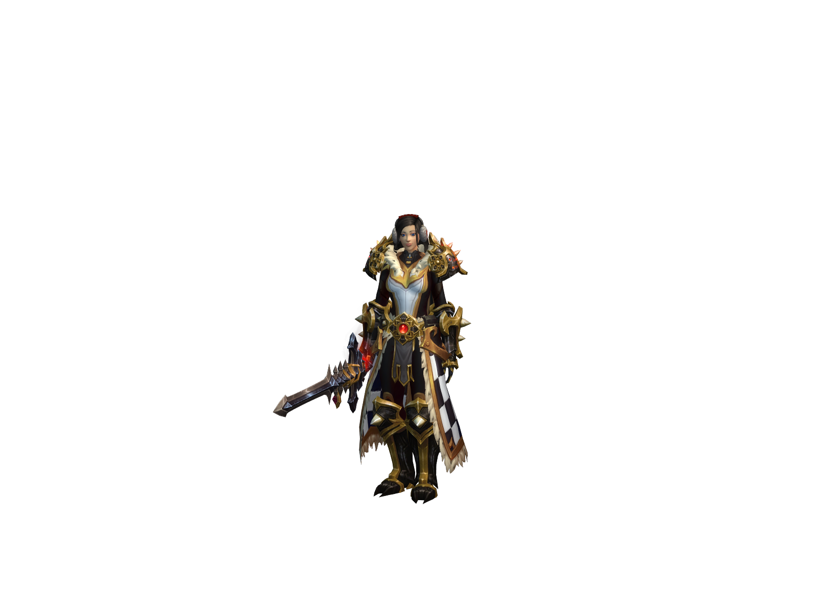 Creekamia 3D character render