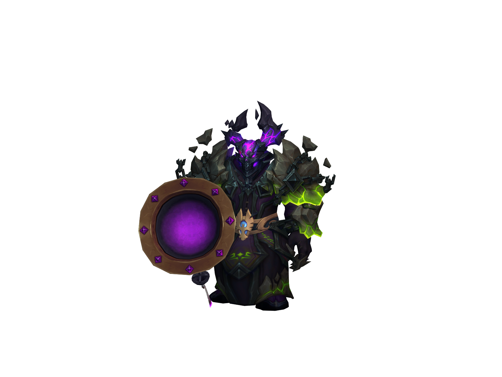 Witnèss 3D character render
