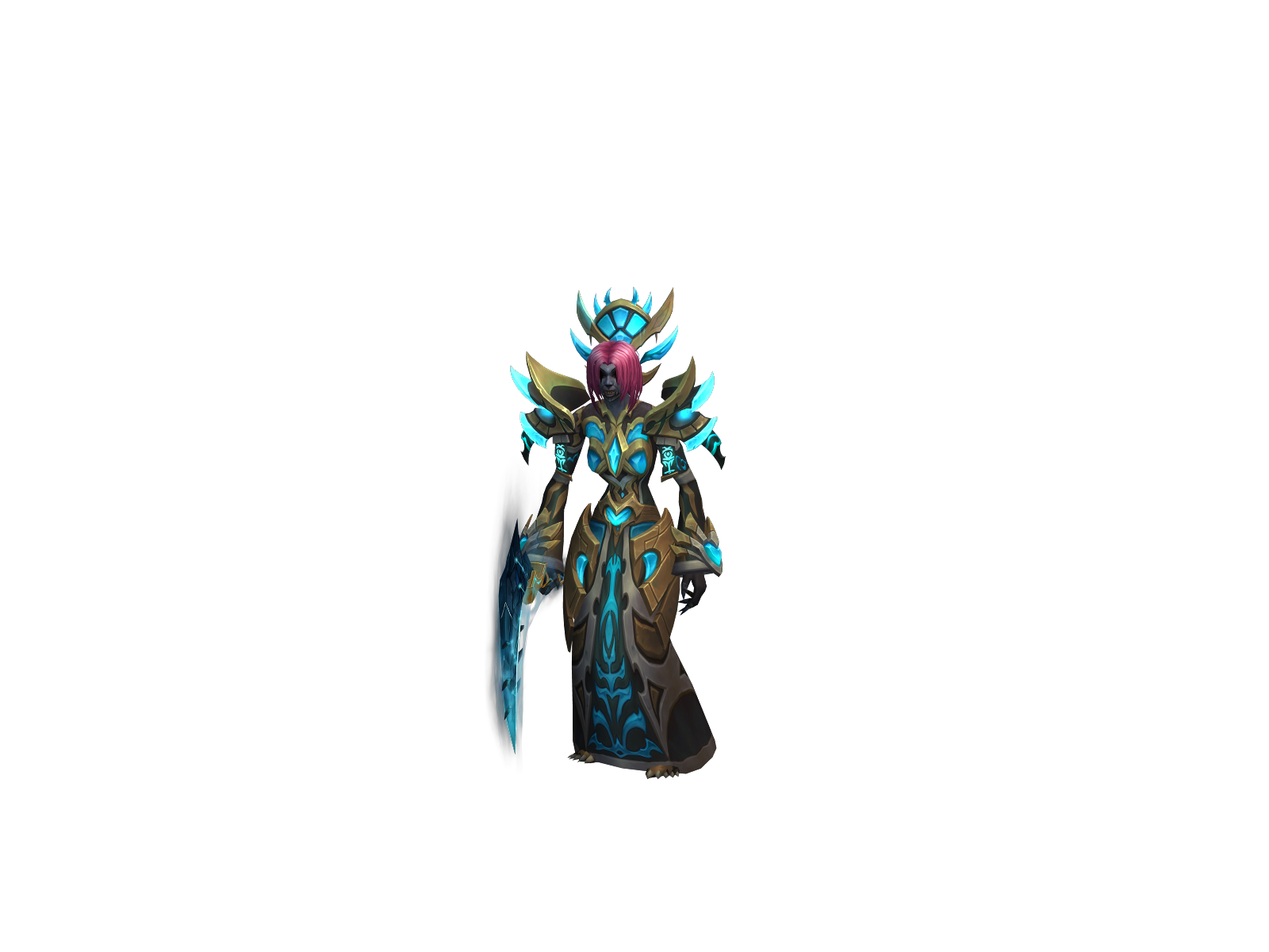 Azrekx 3D character render
