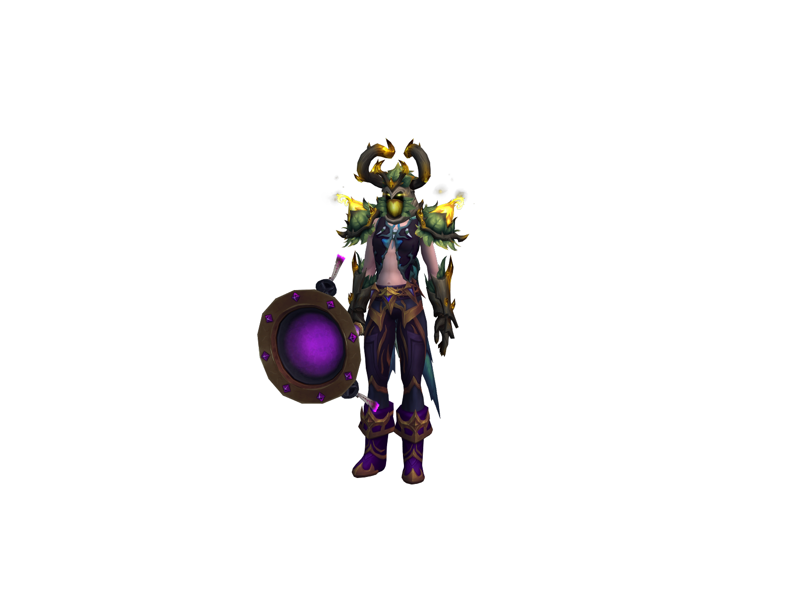 Frögger 3D character render