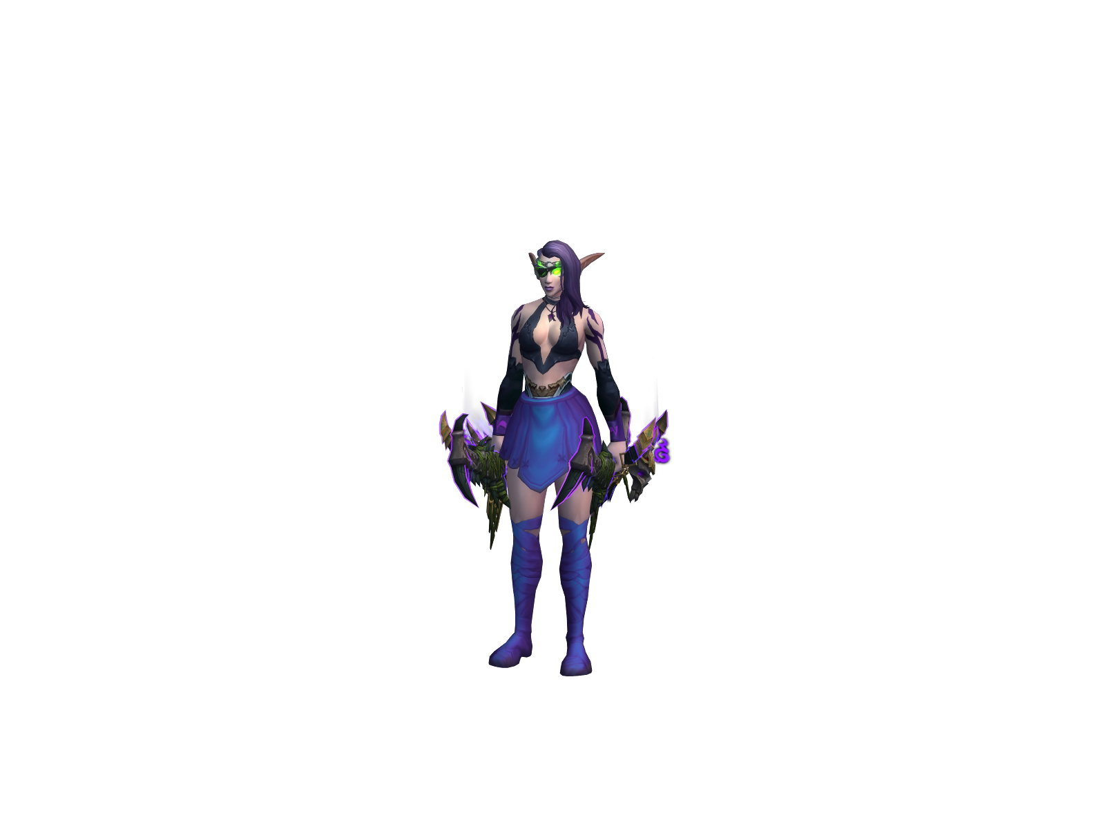 Chaosblood 3D character render