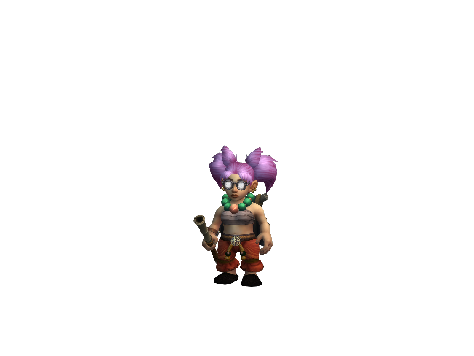 Chablouken 3D character render
