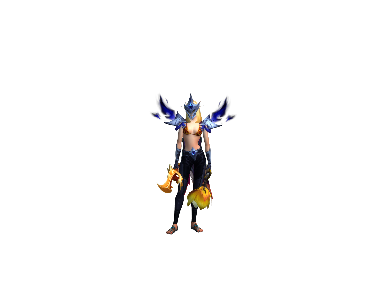 Seríe 3D character render