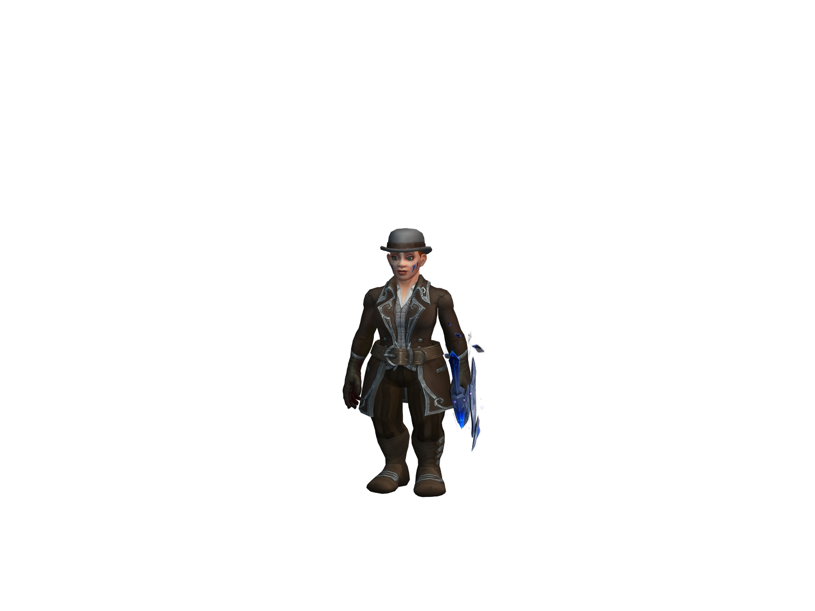 Fhars 3D character render