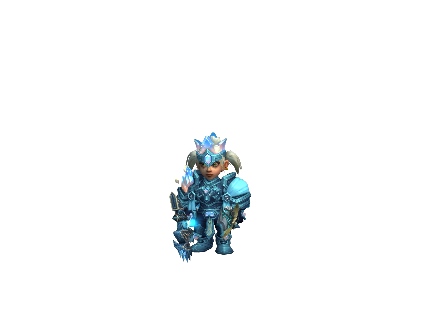 Minimízed 3D character render