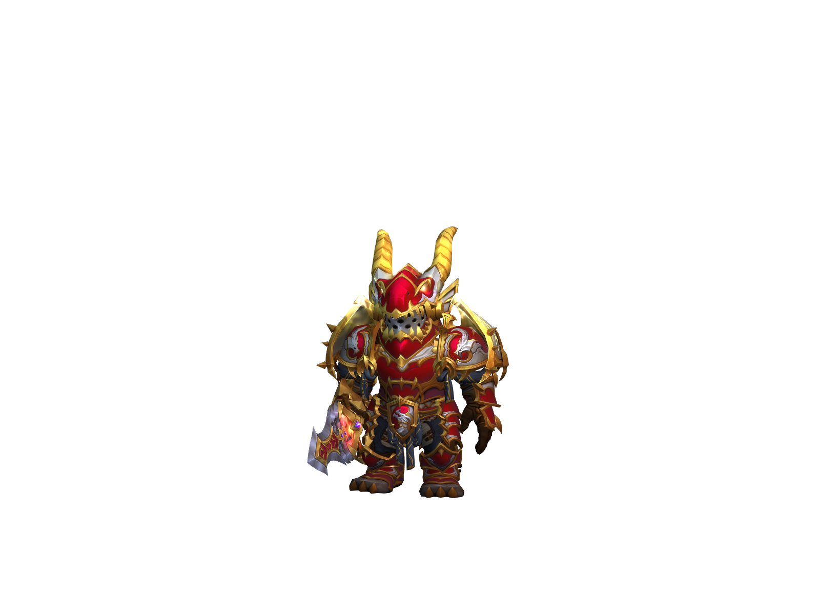 Prímus 3D character render
