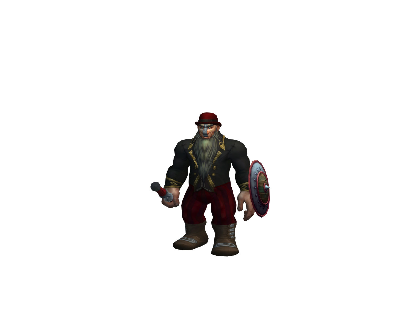 Achlanage 3D character render