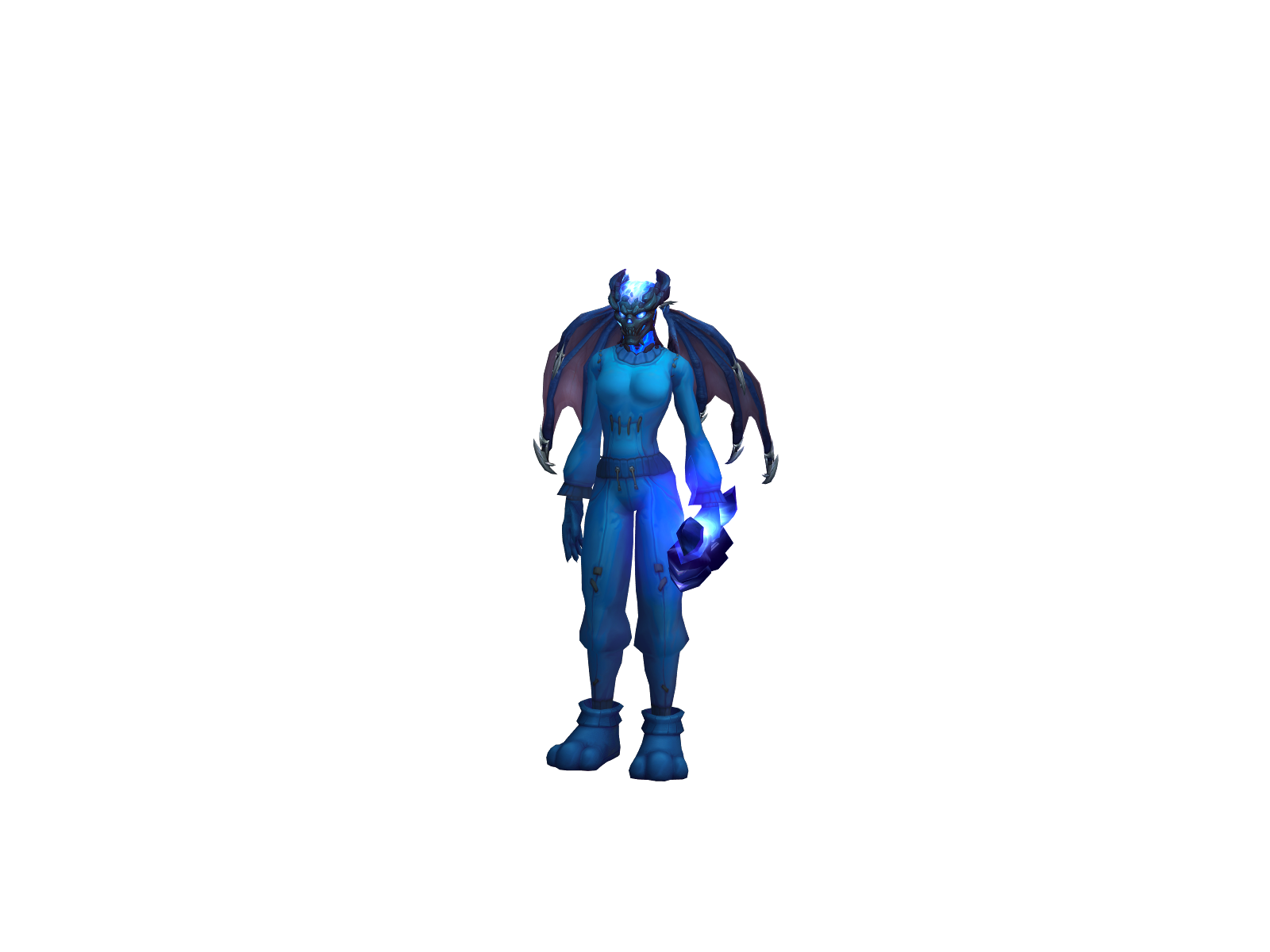 Chodä 3D character render