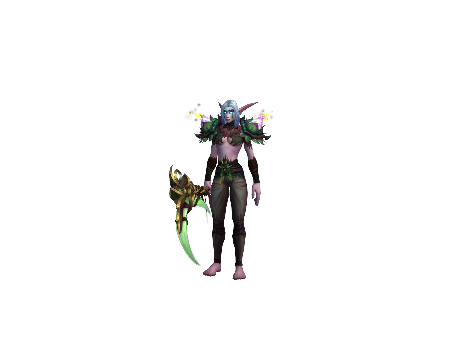 Caitkin 3D character render