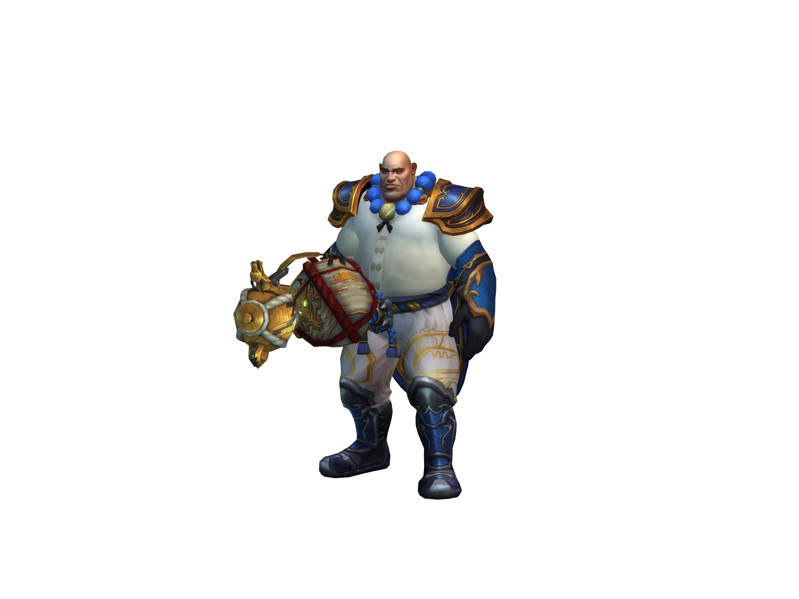 Bervers 3D character render
