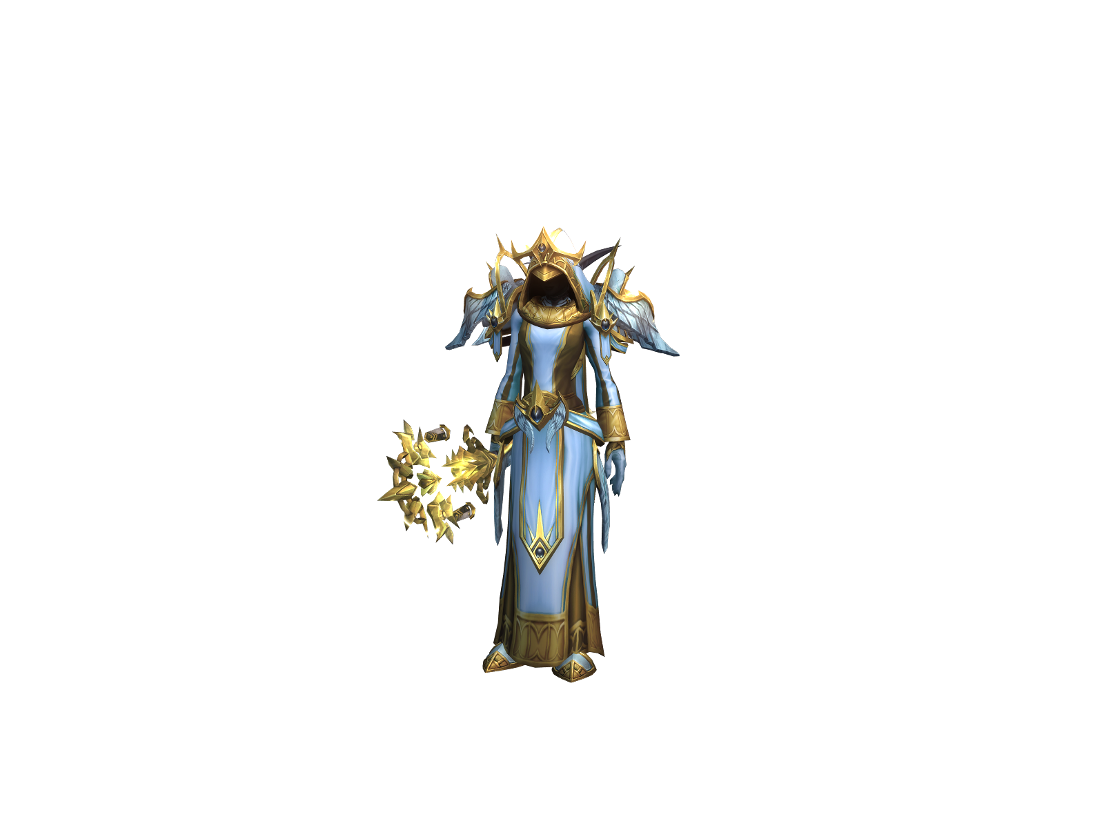 Plutofour 3D character render