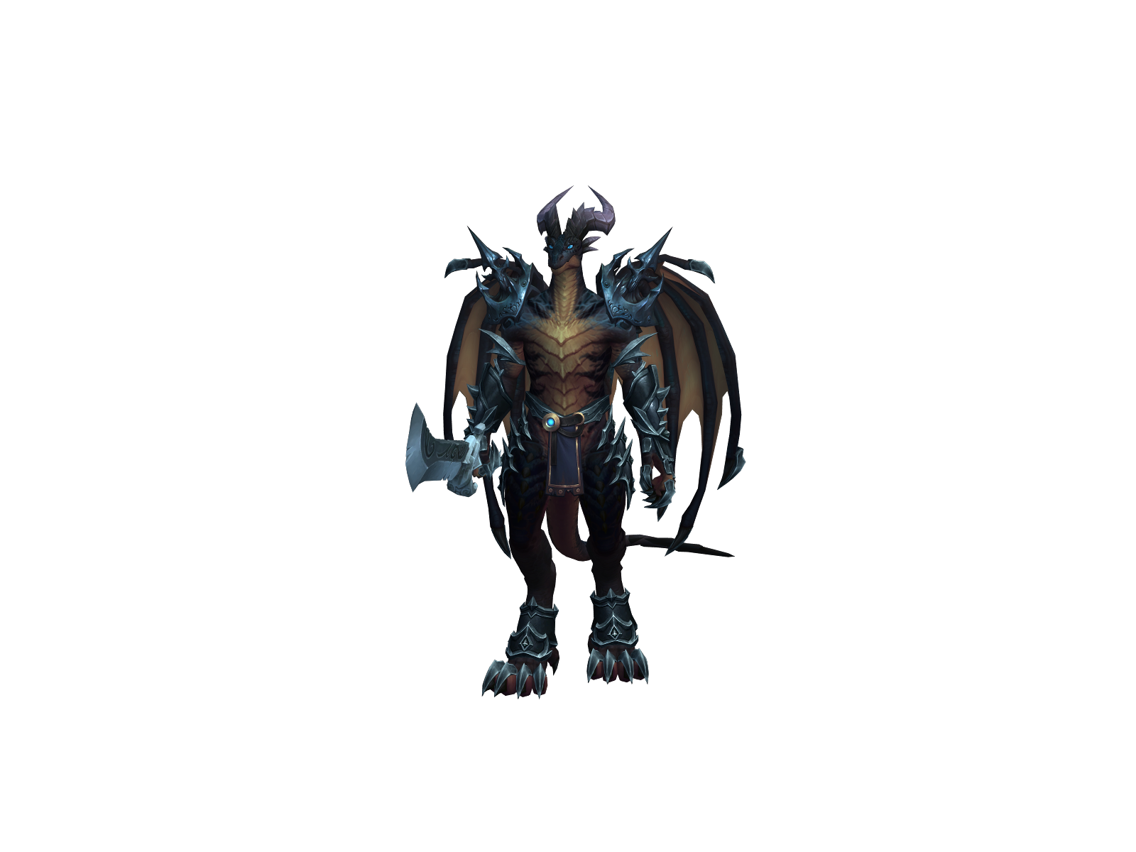 Dragundez 3D character render