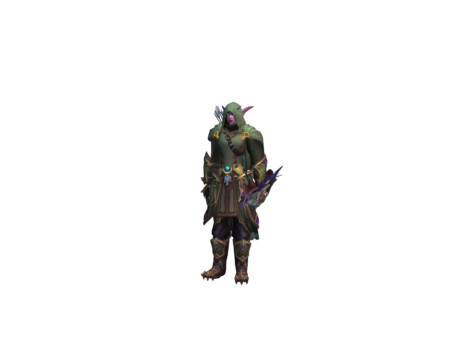 Eleany 3D character render