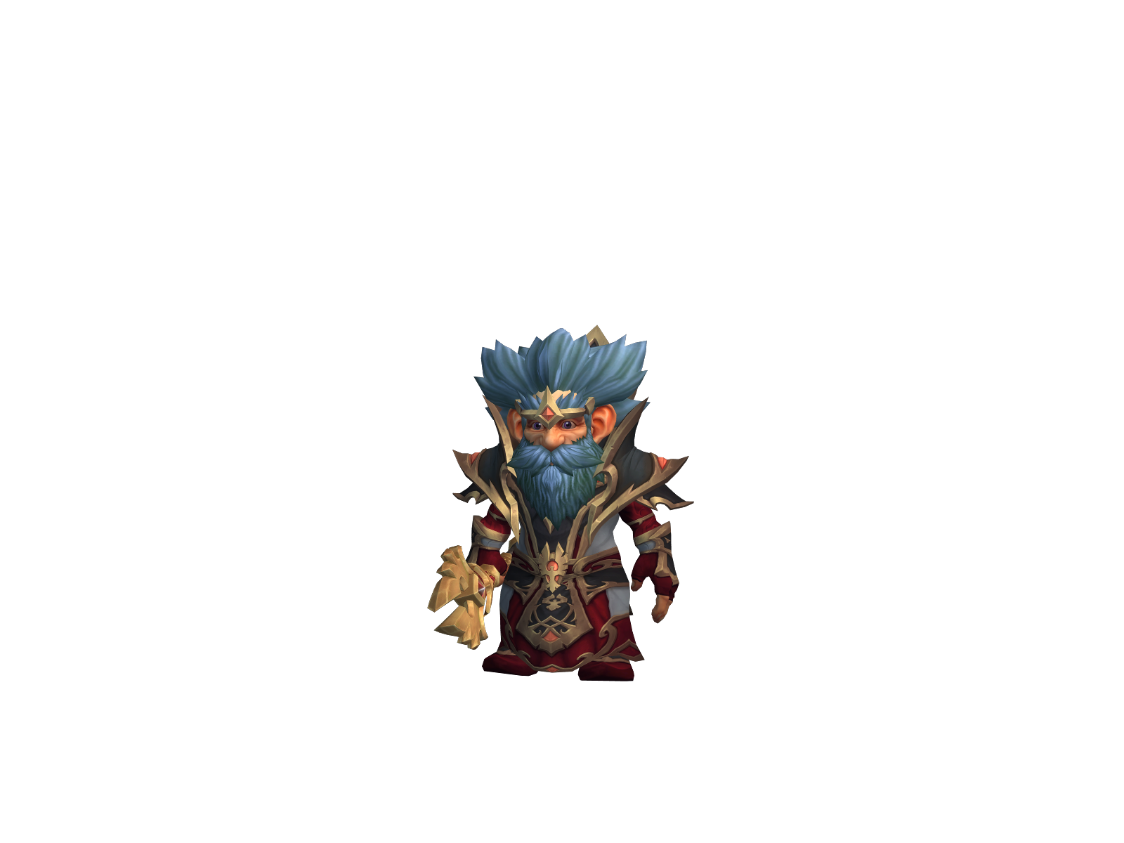 Gnomechance 3D character render