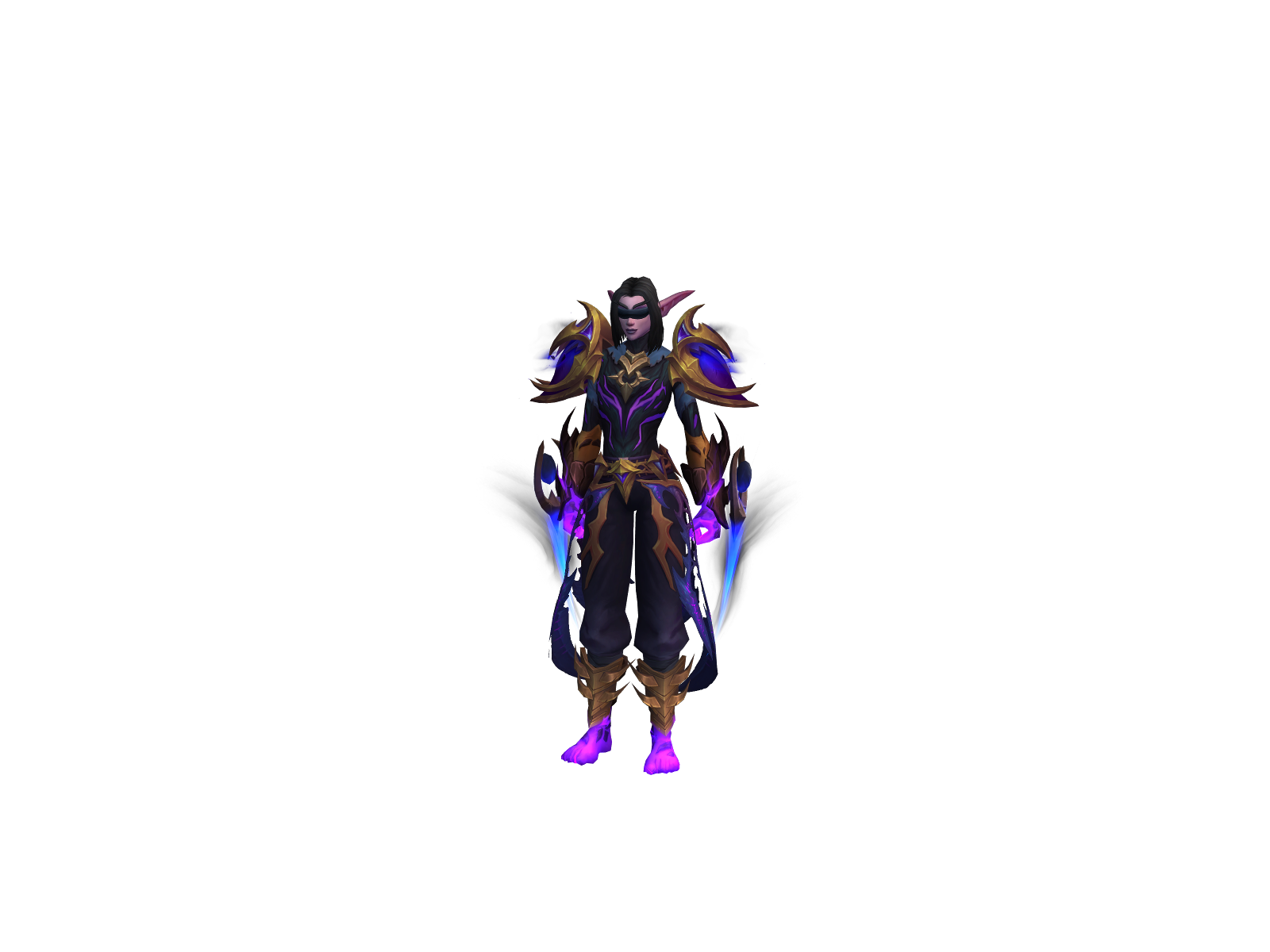 Lyzen 3D character render