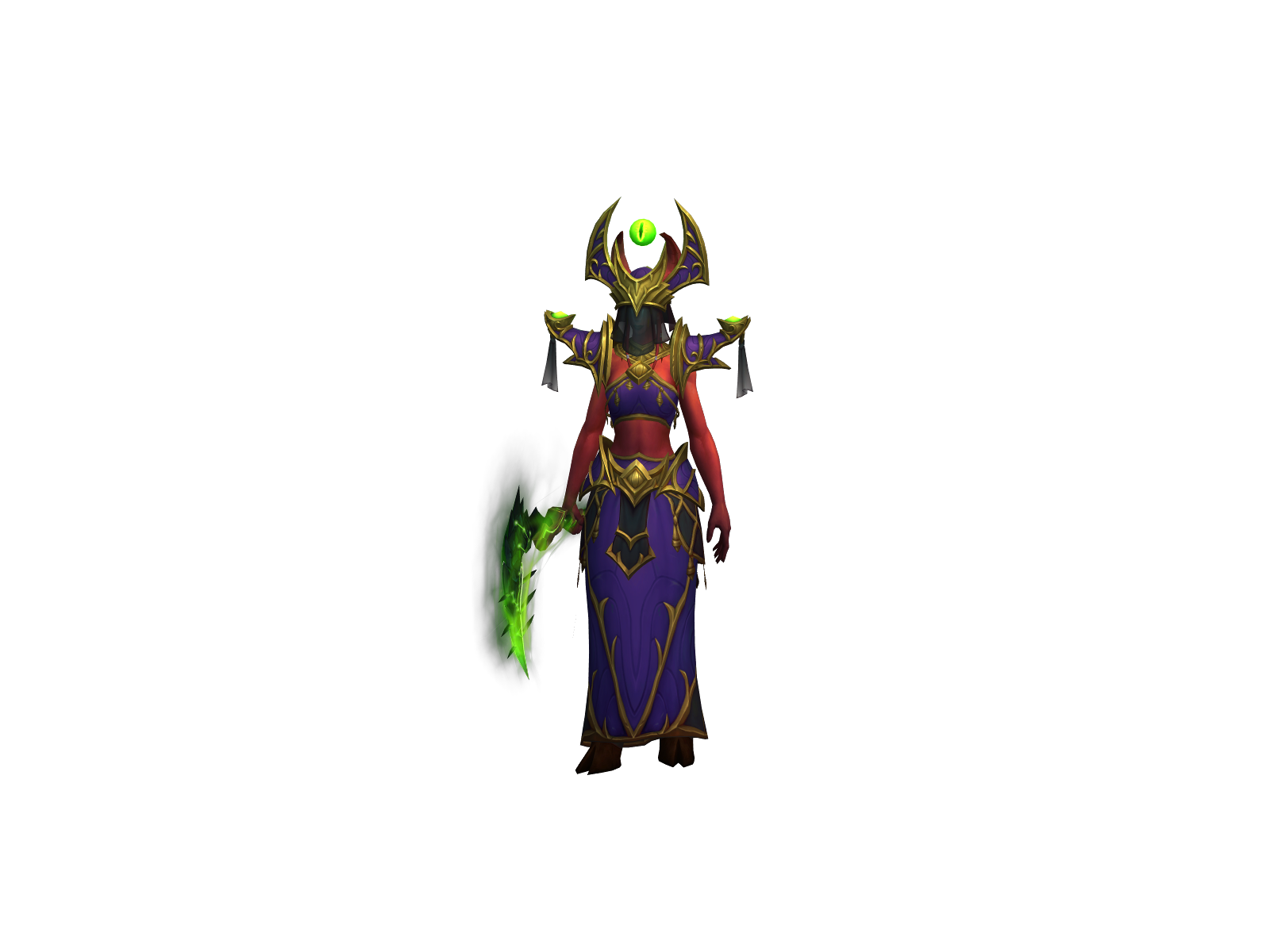 Azmedea 3D character render